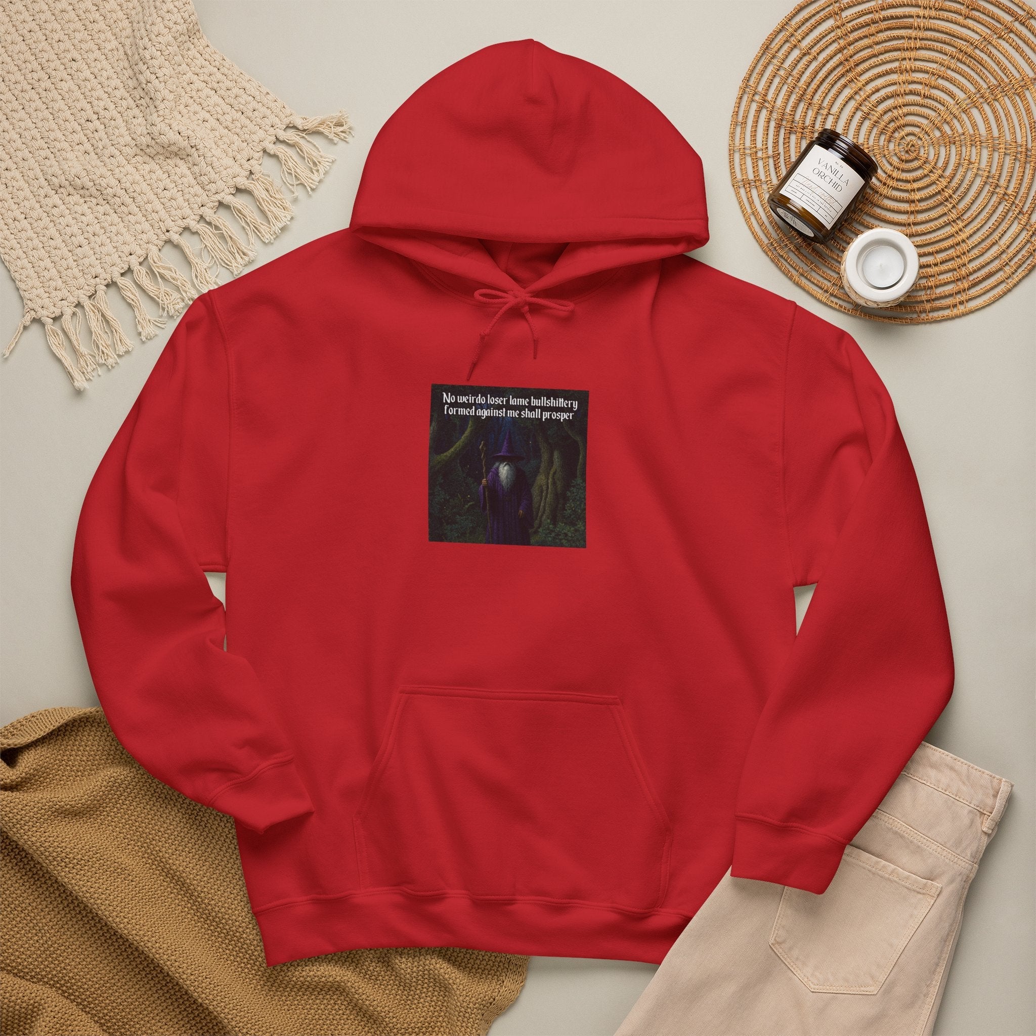 “No weirdo loser bullshittery” Galactic Wizard Meme Unisex Hooded Sweatshirt - The Galactic Wizard Emporium - Hoodie