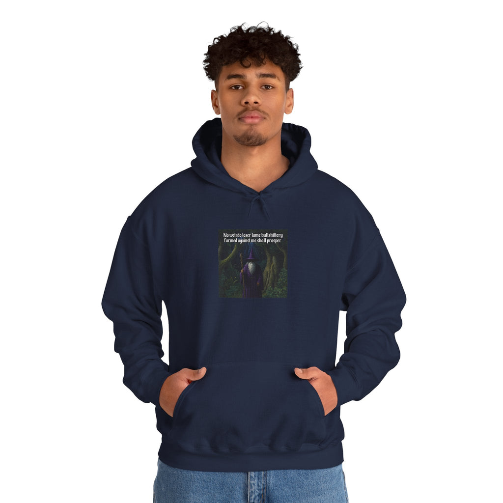 “No weirdo loser bullshittery” Galactic Wizard Meme Unisex Hooded Sweatshirt - The Galactic Wizard Emporium - Hoodie