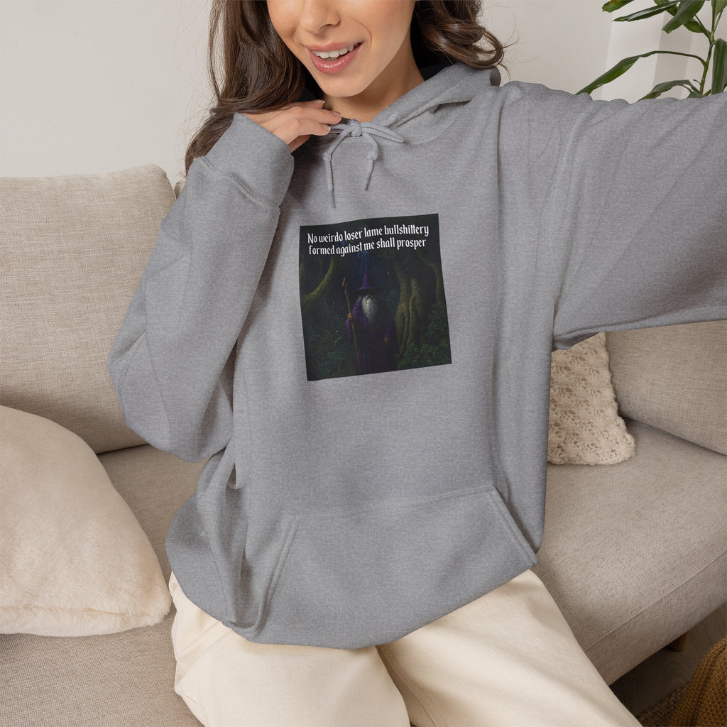 “No weirdo loser bullshittery” Galactic Wizard Meme Unisex Hooded Sweatshirt - The Galactic Wizard Emporium - Hoodie