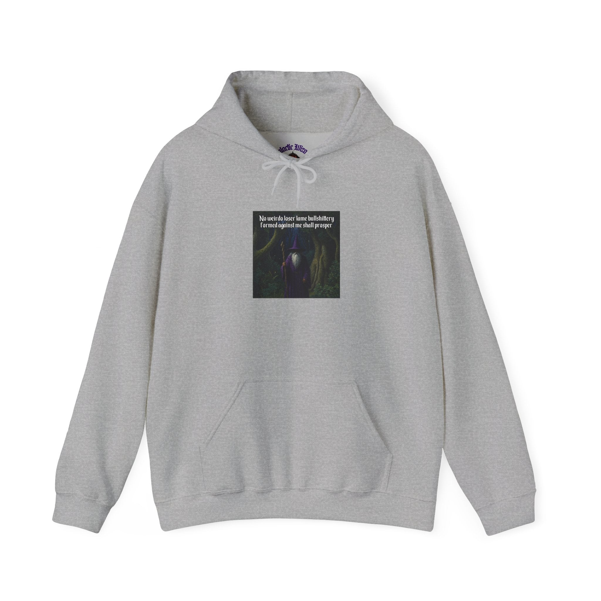 “No weirdo loser bullshittery” Galactic Wizard Meme Unisex Hooded Sweatshirt - The Galactic Wizard Emporium - Hoodie