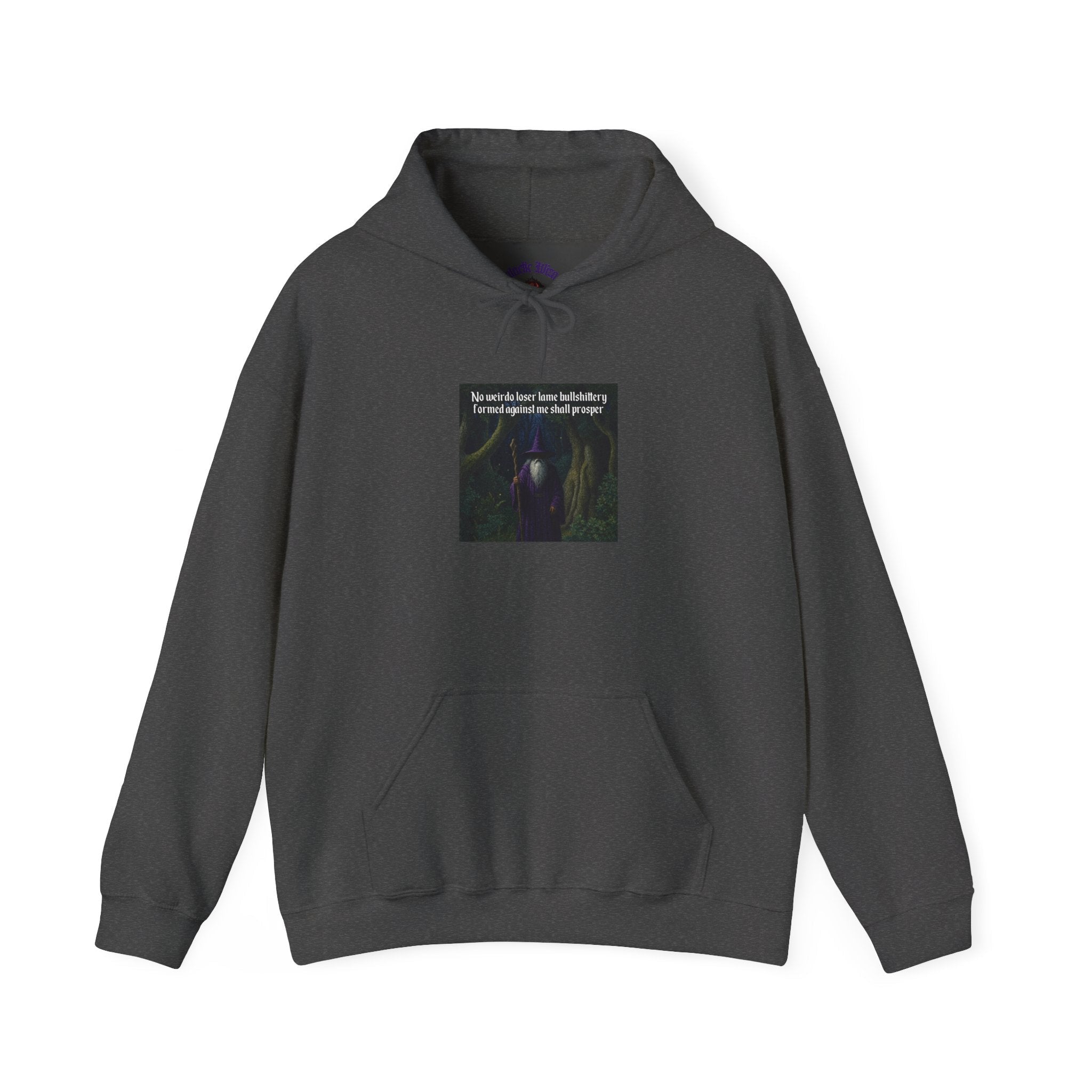 “No weirdo loser bullshittery” Galactic Wizard Meme Unisex Hooded Sweatshirt - The Galactic Wizard Emporium - Hoodie
