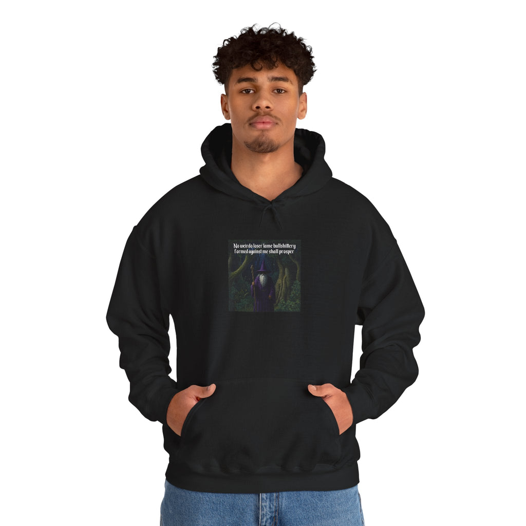 “No weirdo loser bullshittery” Galactic Wizard Meme Unisex Hooded Sweatshirt - The Galactic Wizard Emporium - Hoodie