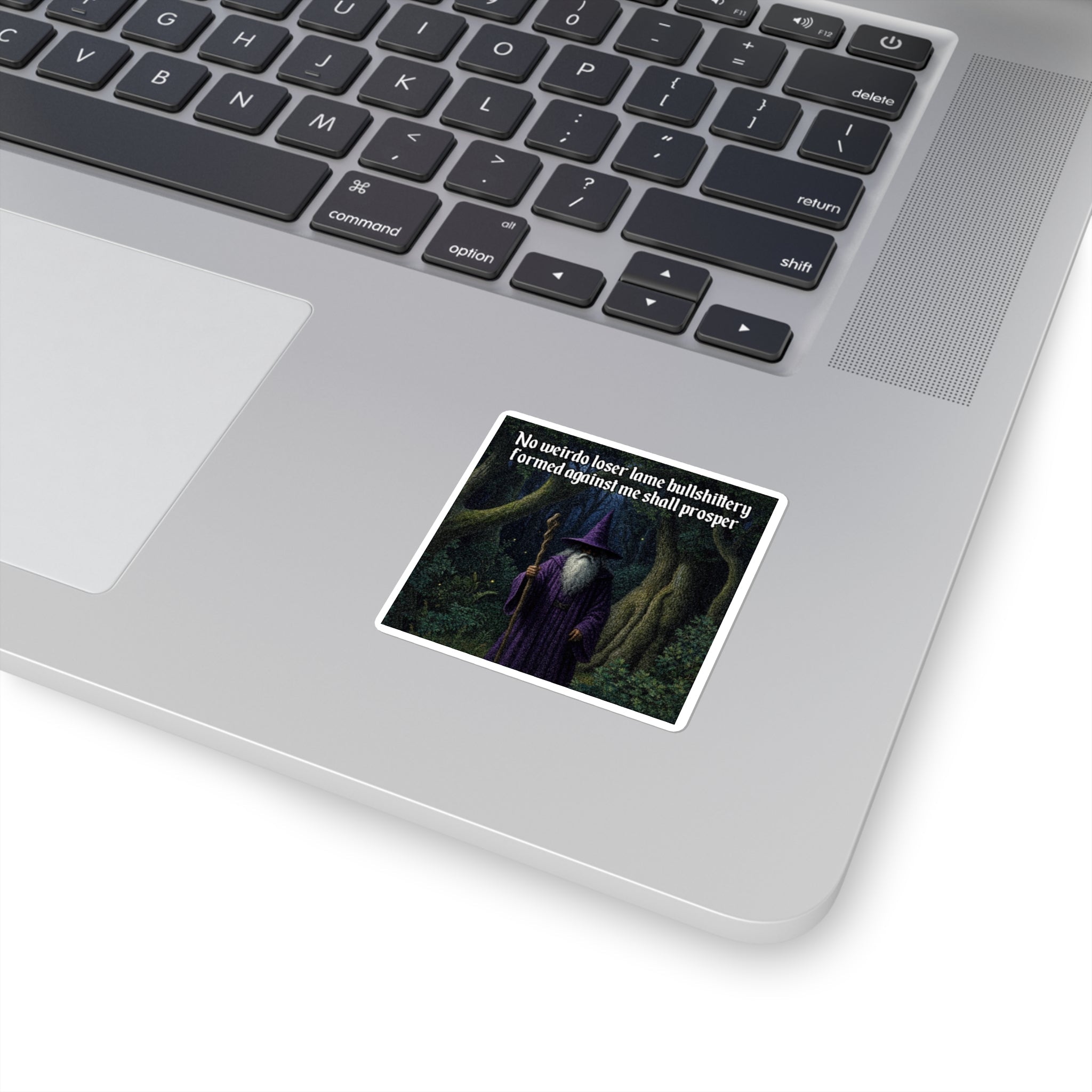 “No weirdo loser lame bullshittery" Galactic Wizard Meme Sticker - The Galactic Wizard Emporium - Paper products