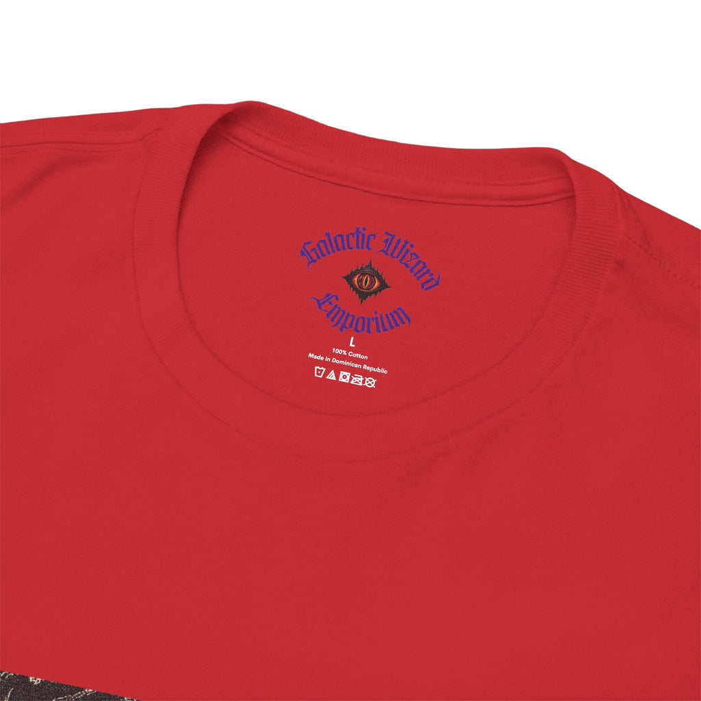 “Overstimulated” Galactic Wizard Meme Heavyweight Cotton T-Shirt - The Galactic Wizard Emporium - T-Shirt