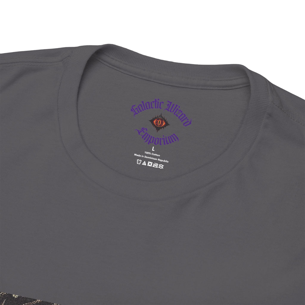 “Overstimulated” Galactic Wizard Meme Heavyweight Cotton T-Shirt - The Galactic Wizard Emporium - T-Shirt