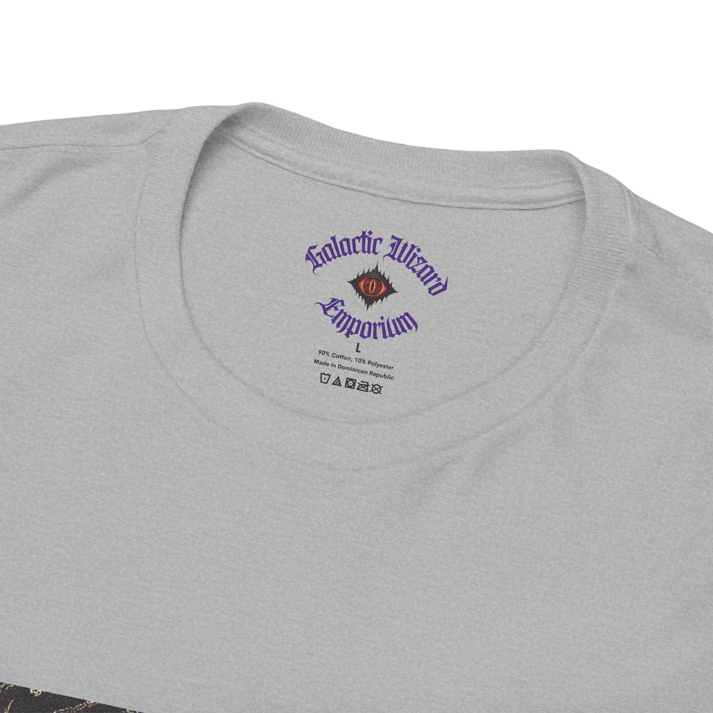 “Overstimulated” Galactic Wizard Meme Heavyweight Cotton T-Shirt - The Galactic Wizard Emporium - T-Shirt