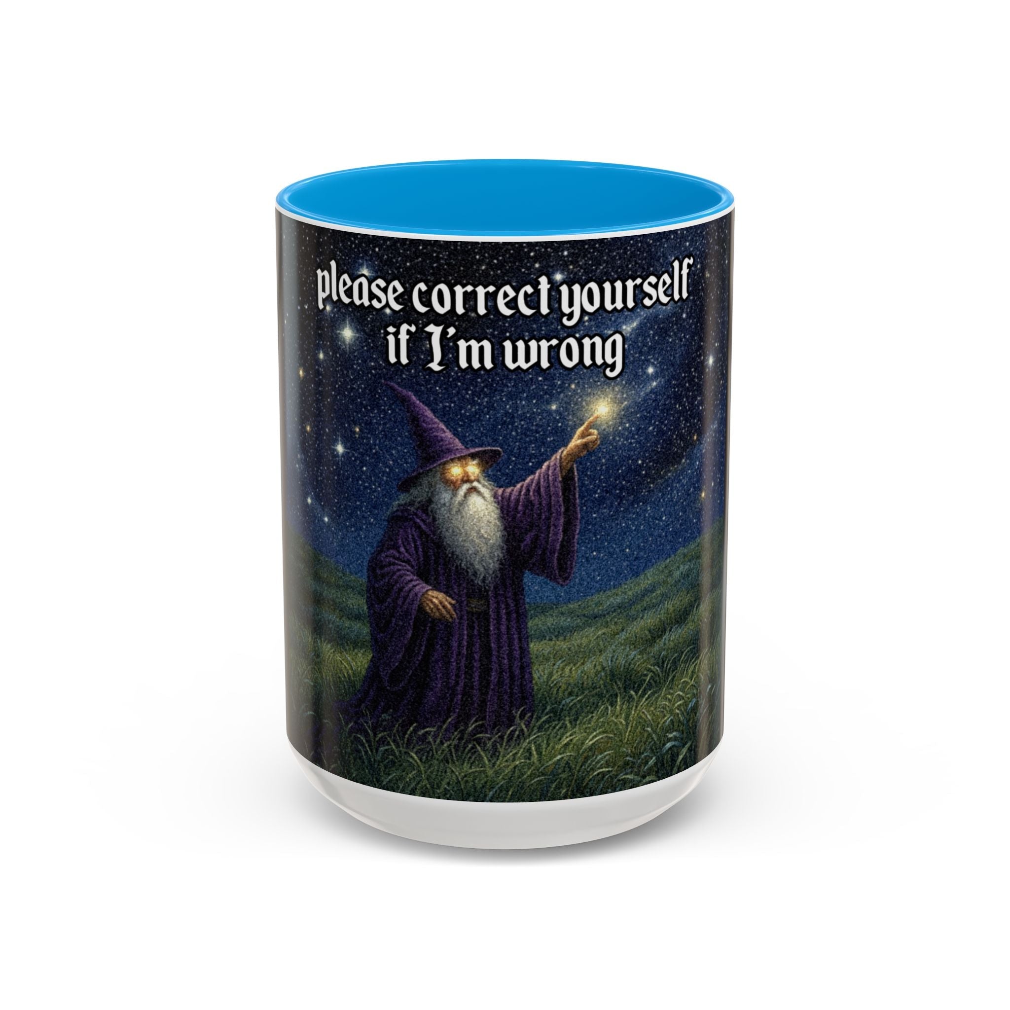 “Please correct yourself" (11oz/15oz) Galactic Wizard Meme Mug - The Galactic Wizard Emporium - Mug