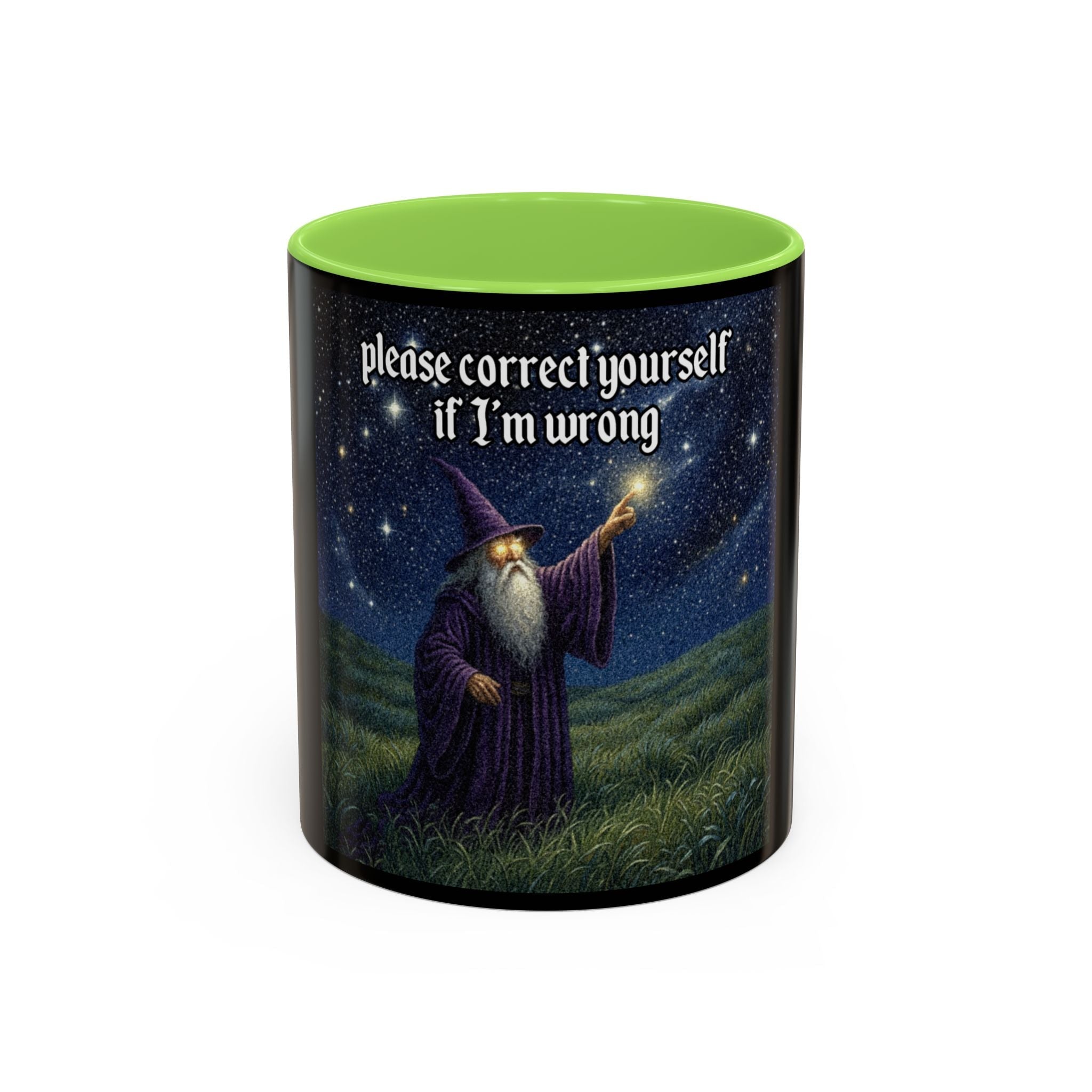 “Please correct yourself" (11oz/15oz) Galactic Wizard Meme Mug - The Galactic Wizard Emporium - Mug