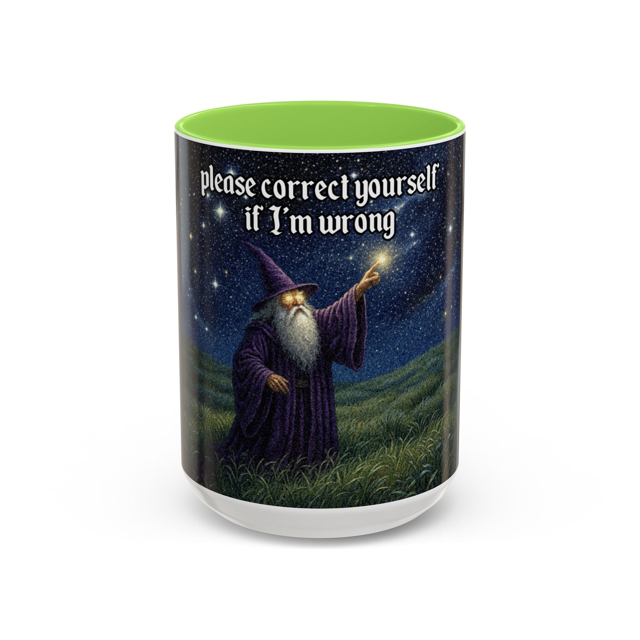 “Please correct yourself" (11oz/15oz) Galactic Wizard Meme Mug - The Galactic Wizard Emporium - Mug