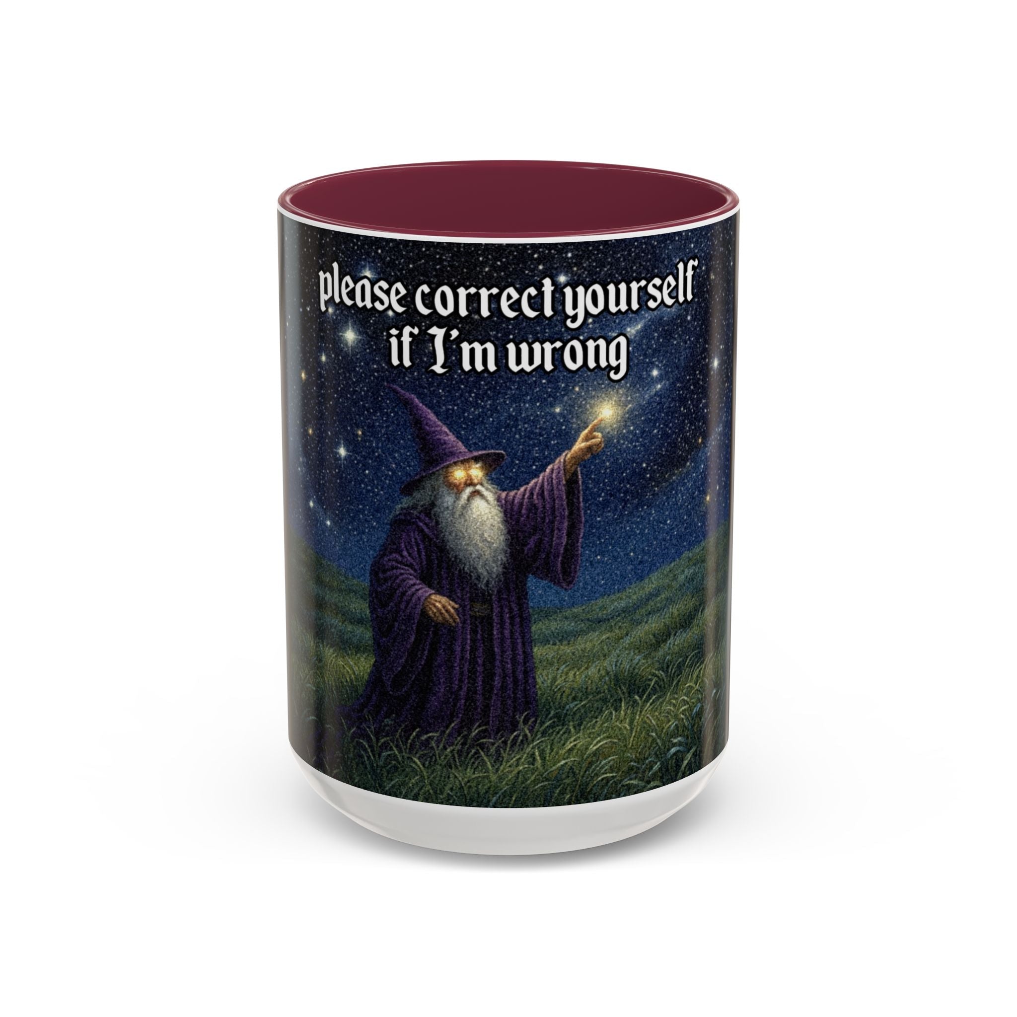 “Please correct yourself" (11oz/15oz) Galactic Wizard Meme Mug - The Galactic Wizard Emporium - Mug