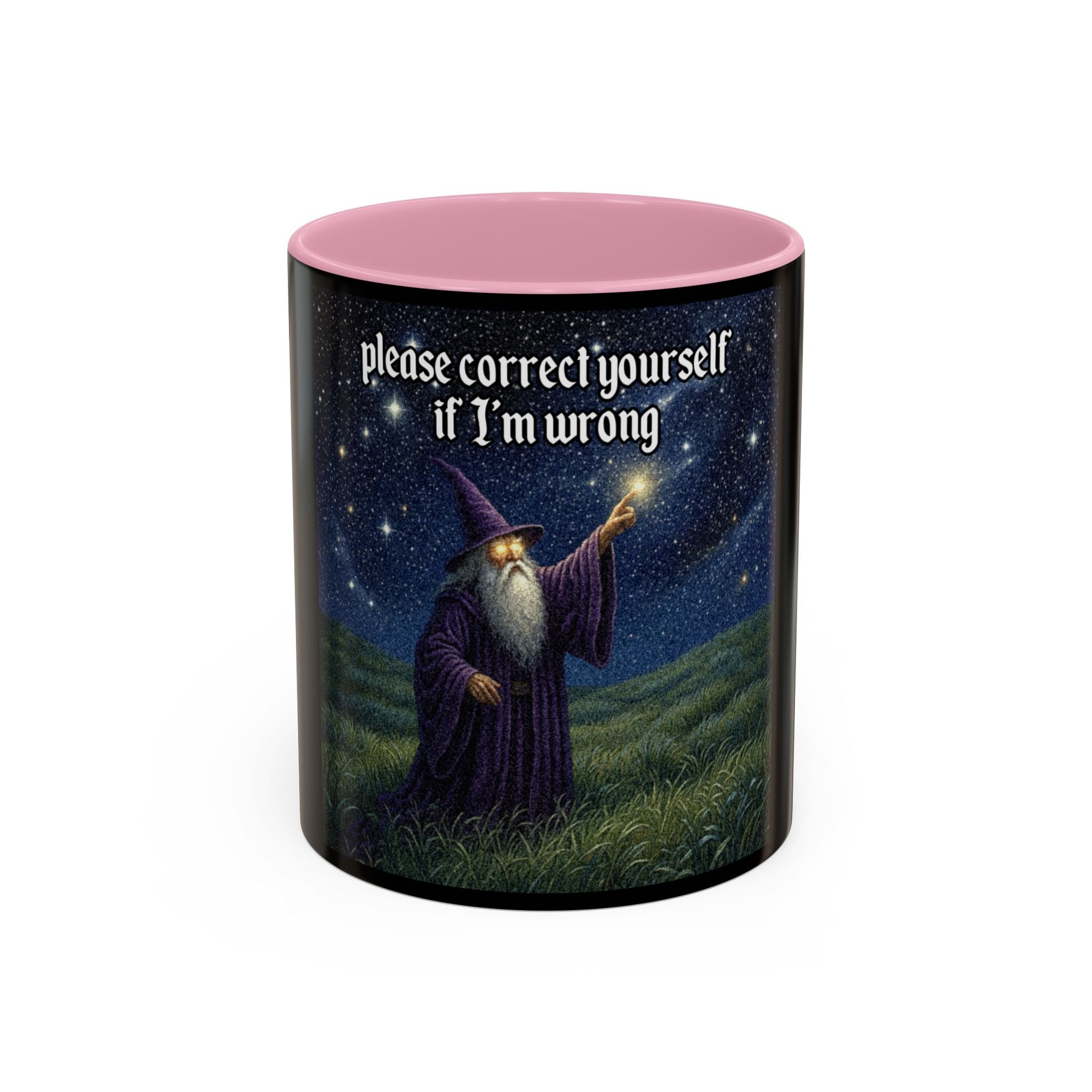 “Please correct yourself" (11oz/15oz) Galactic Wizard Meme Mug - The Galactic Wizard Emporium - Mug