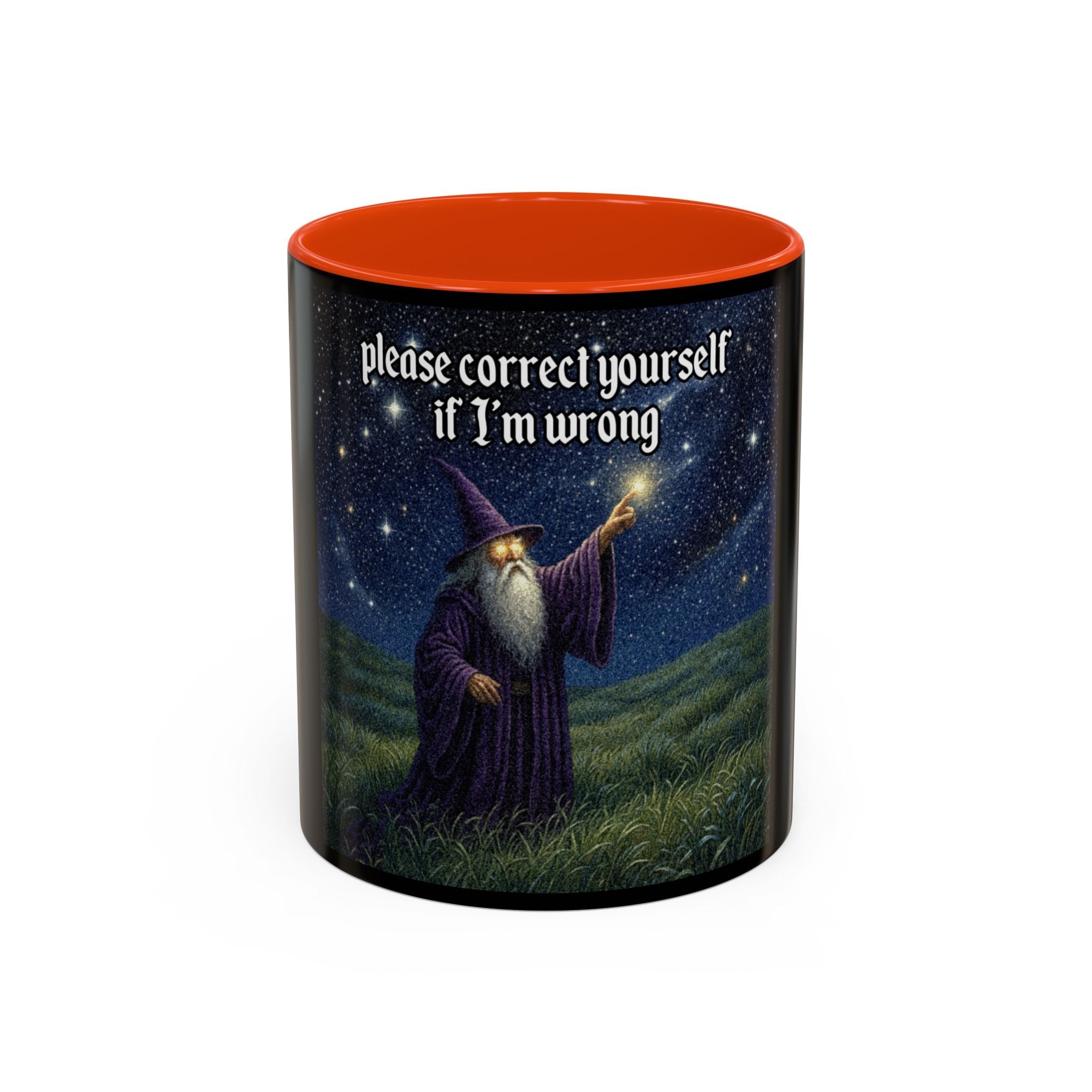 “Please correct yourself" (11oz/15oz) Galactic Wizard Meme Mug - The Galactic Wizard Emporium - Mug
