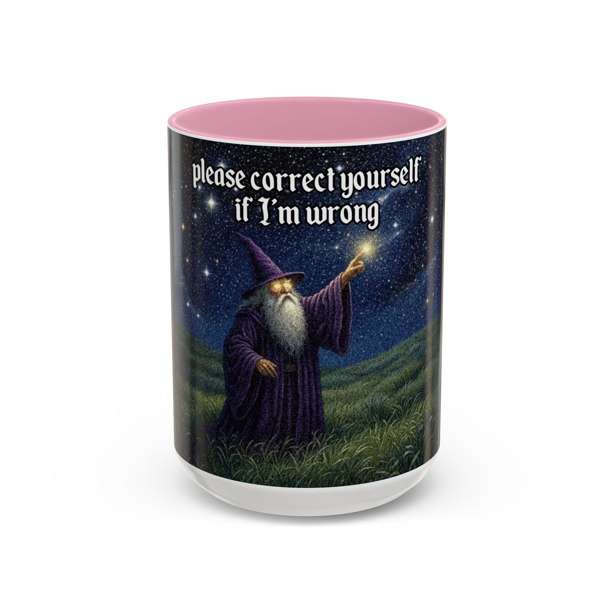 “Please correct yourself" (11oz/15oz) Galactic Wizard Meme Mug - The Galactic Wizard Emporium - Mug