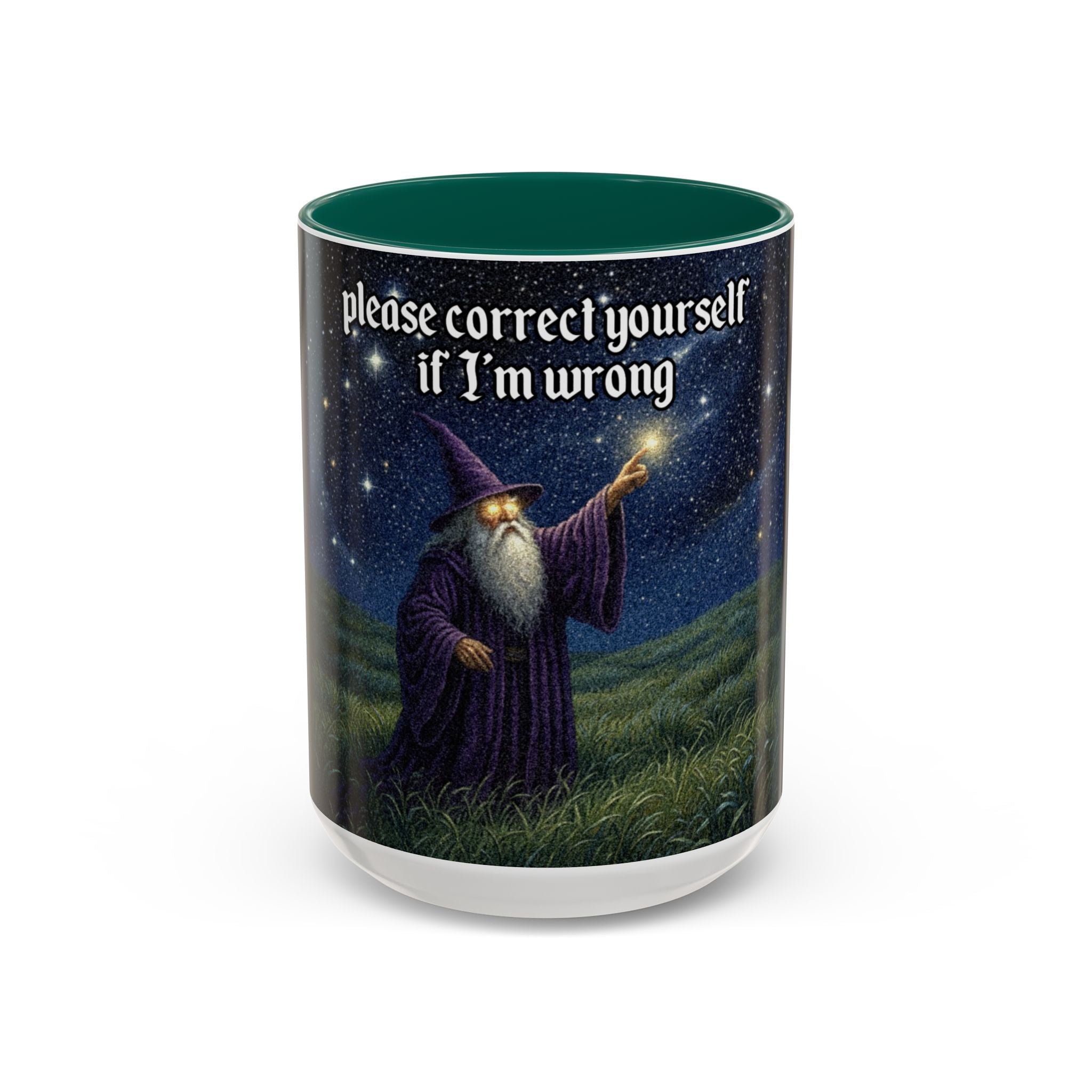 “Please correct yourself" (11oz/15oz) Galactic Wizard Meme Mug - The Galactic Wizard Emporium - Mug
