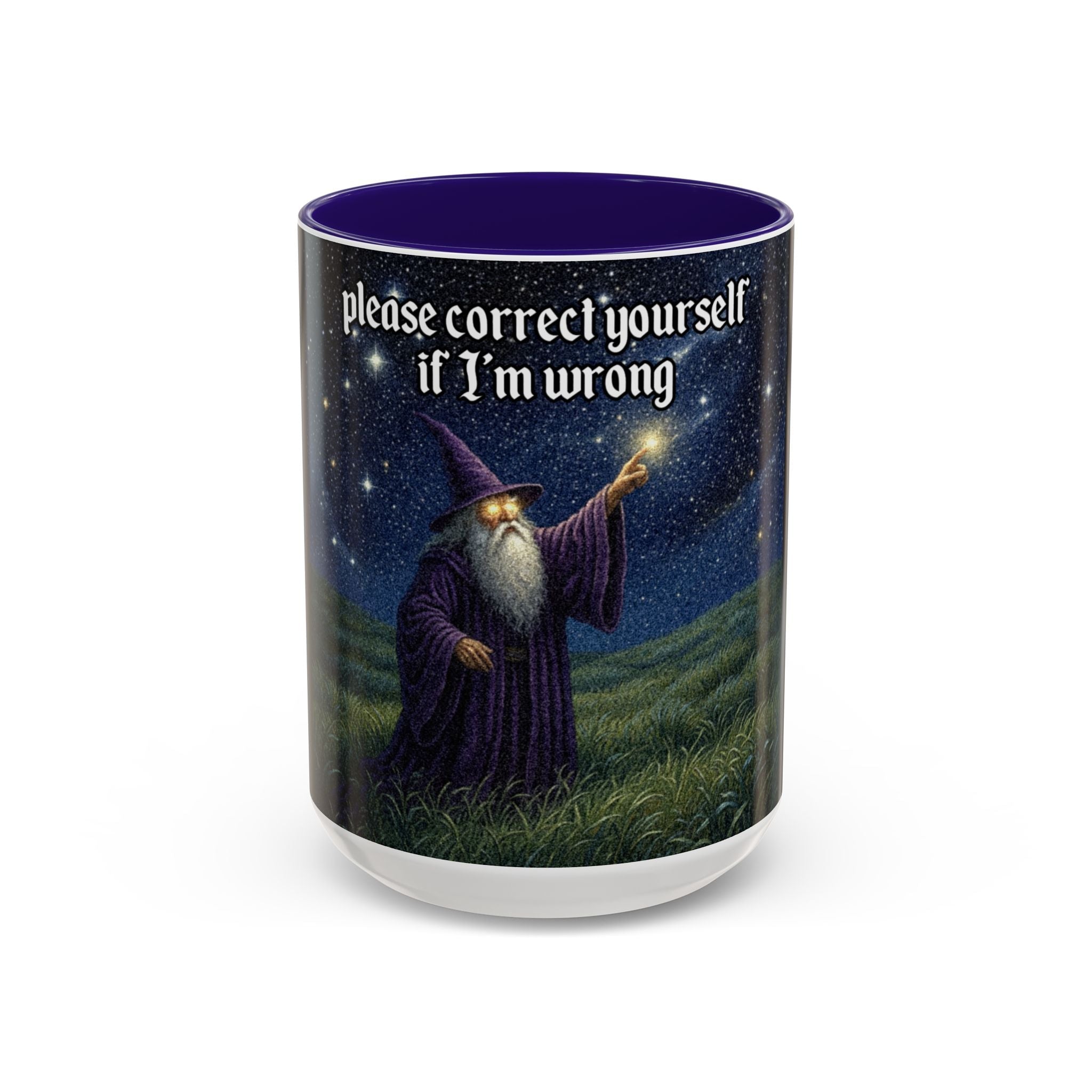 “Please correct yourself" (11oz/15oz) Galactic Wizard Meme Mug - The Galactic Wizard Emporium - Mug