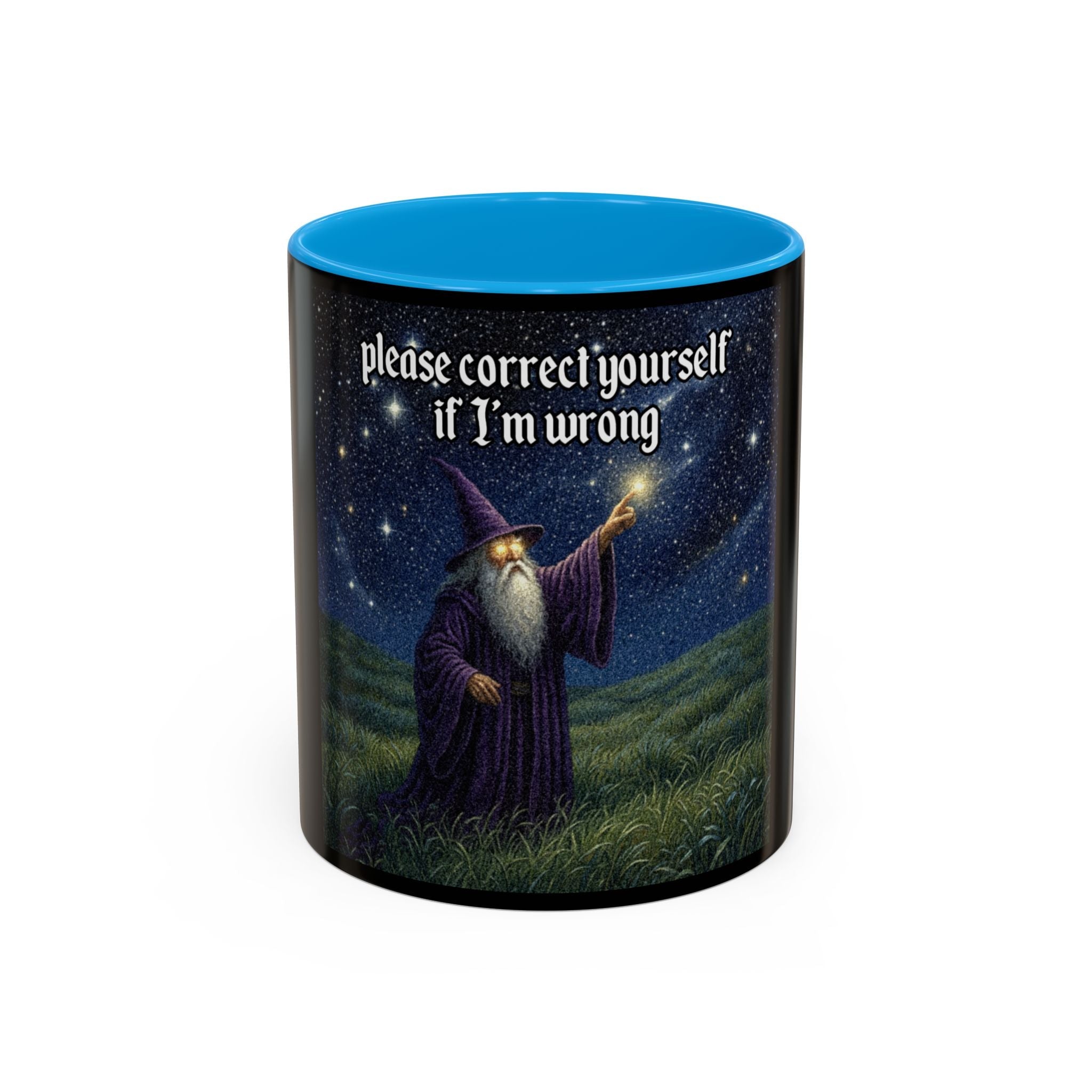 “Please correct yourself" (11oz/15oz) Galactic Wizard Meme Mug - The Galactic Wizard Emporium - Mug