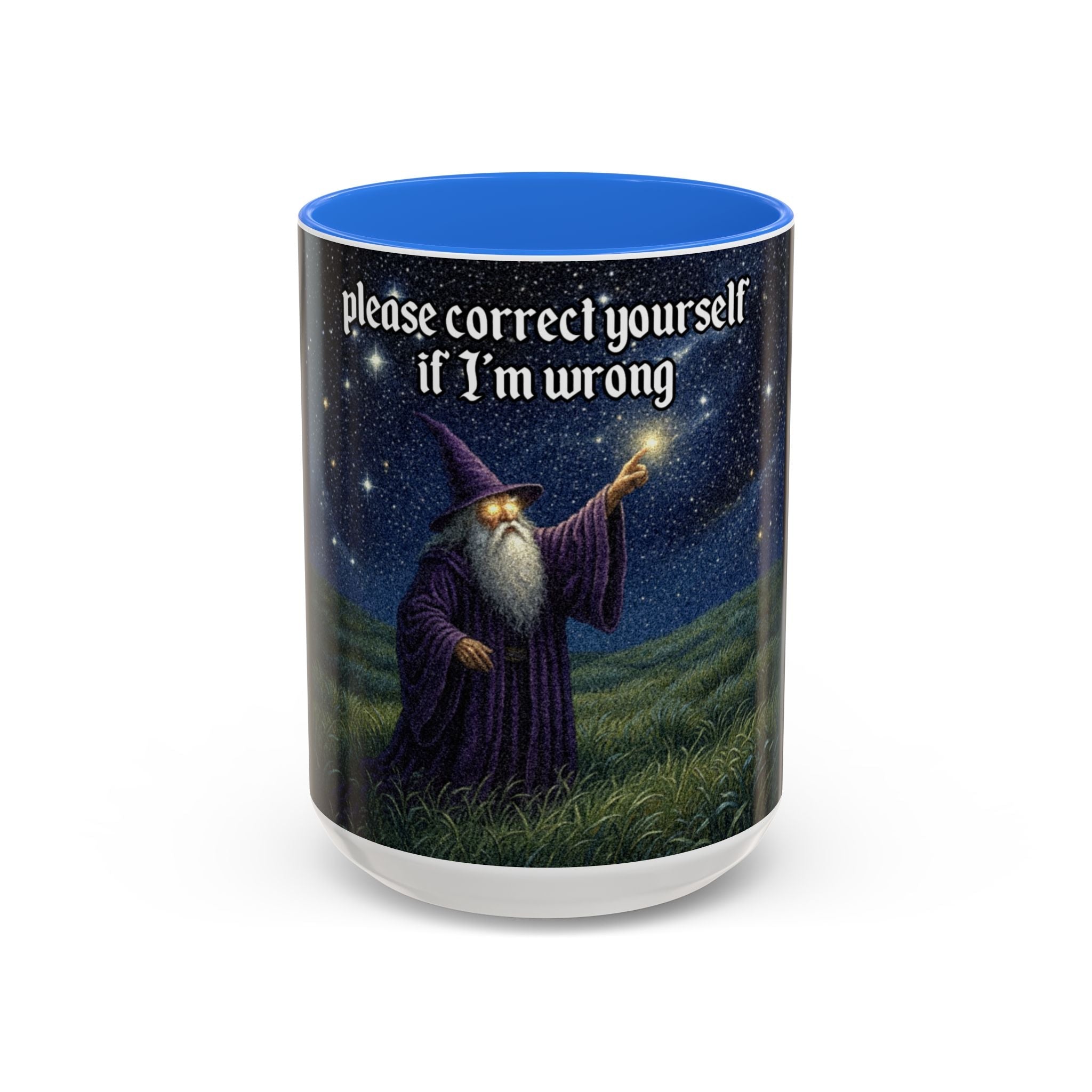 “Please correct yourself" (11oz/15oz) Galactic Wizard Meme Mug - The Galactic Wizard Emporium - Mug