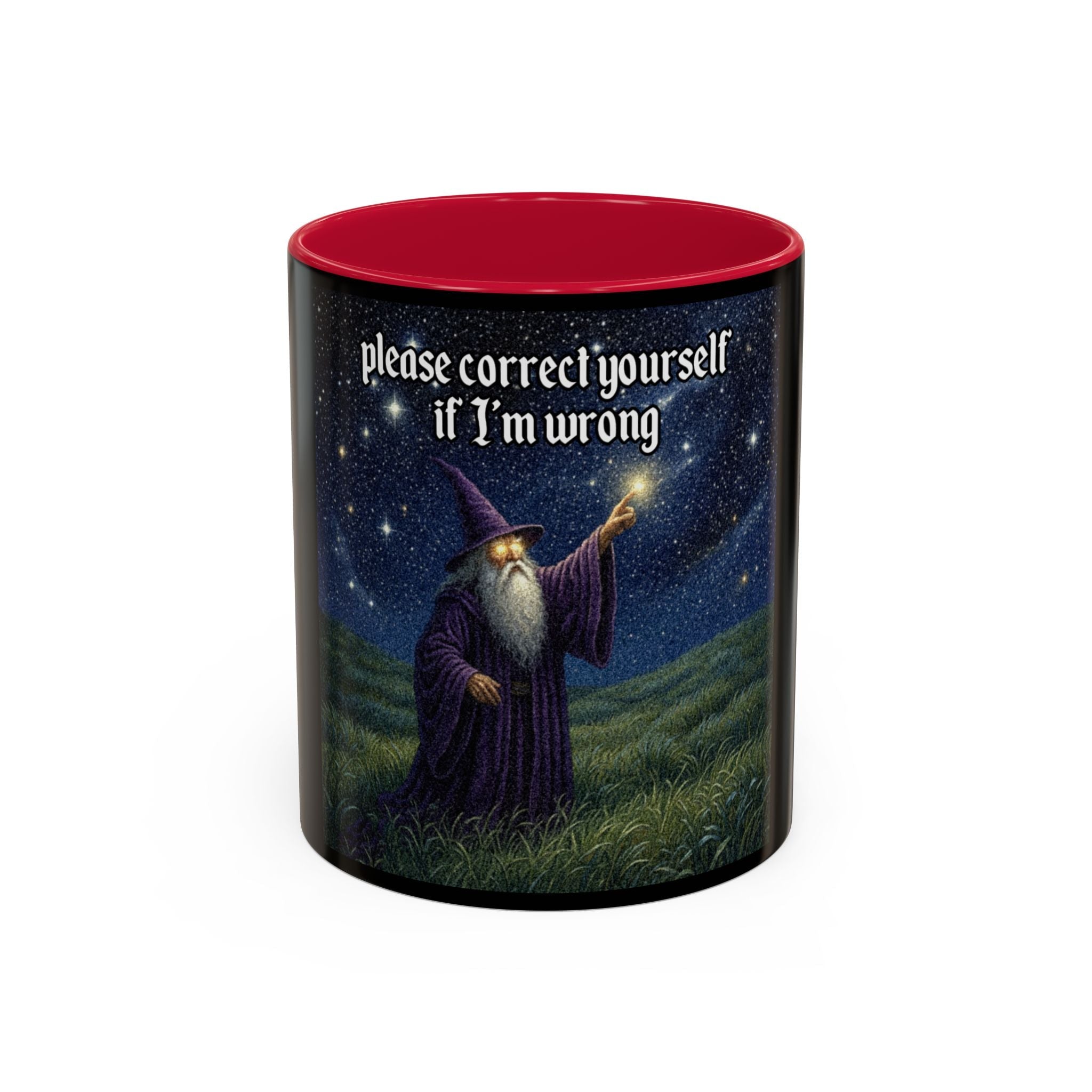 “Please correct yourself" (11oz/15oz) Galactic Wizard Meme Mug - The Galactic Wizard Emporium - Mug