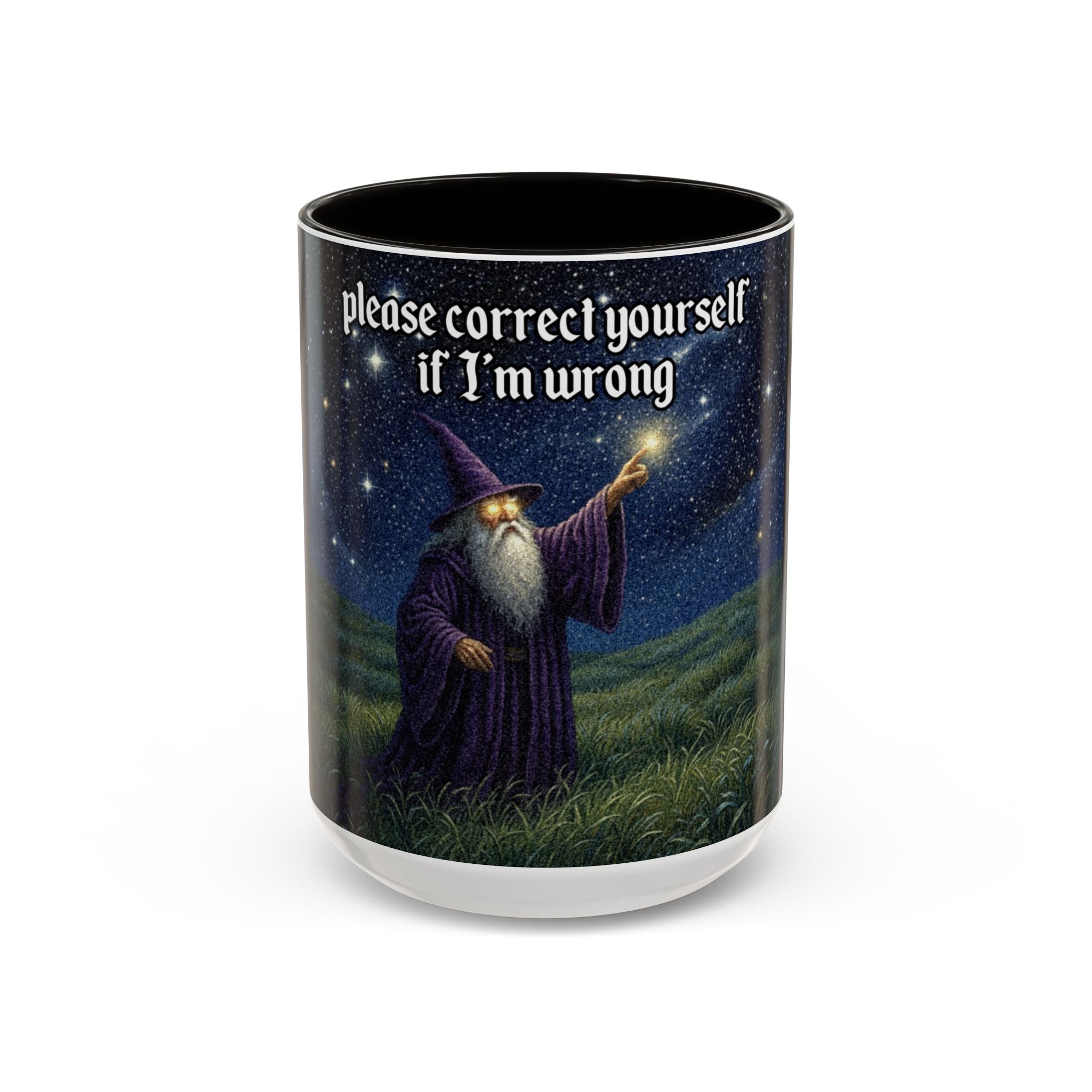 “Please correct yourself" (11oz/15oz) Galactic Wizard Meme Mug - The Galactic Wizard Emporium - Mug
