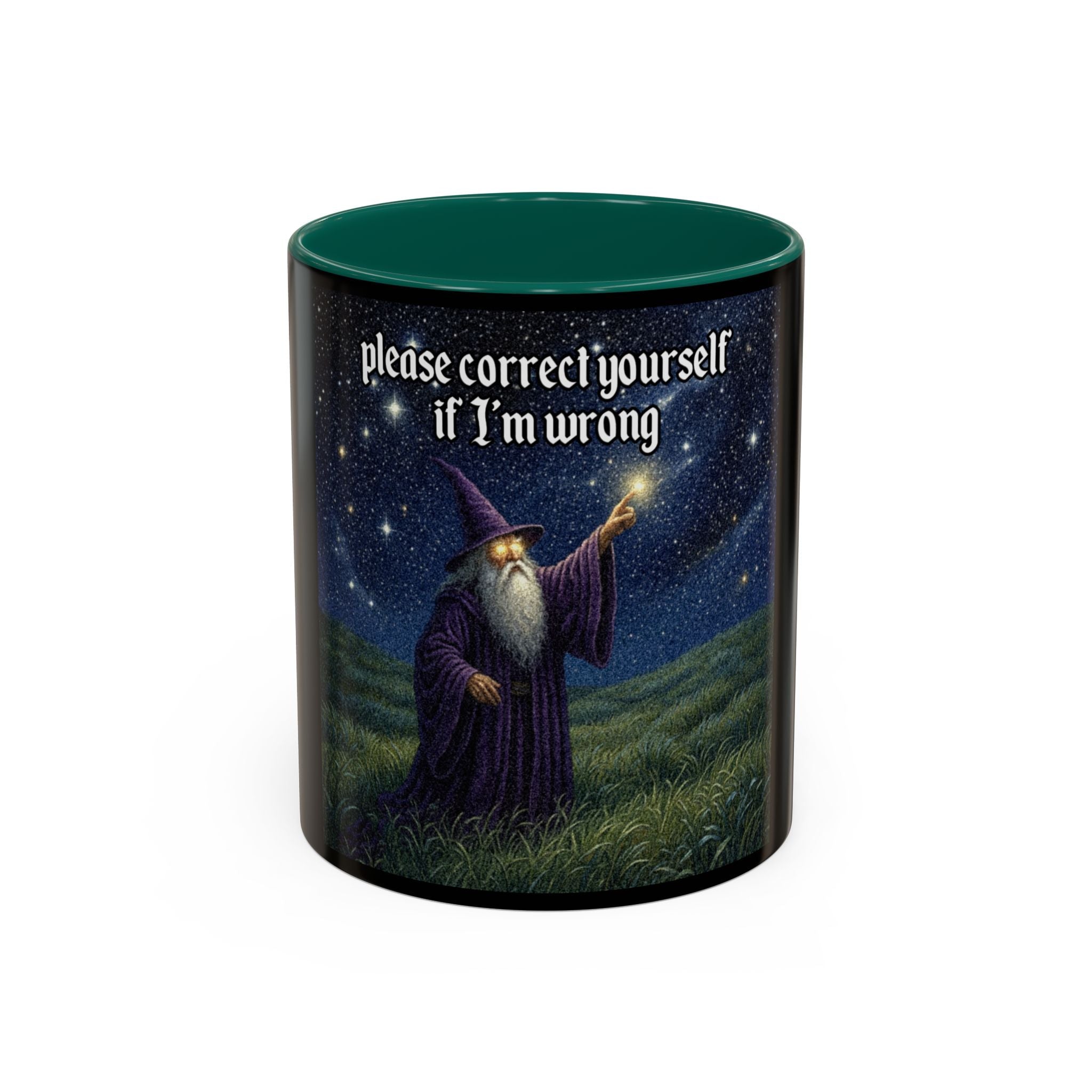 “Please correct yourself" (11oz/15oz) Galactic Wizard Meme Mug - The Galactic Wizard Emporium - Mug