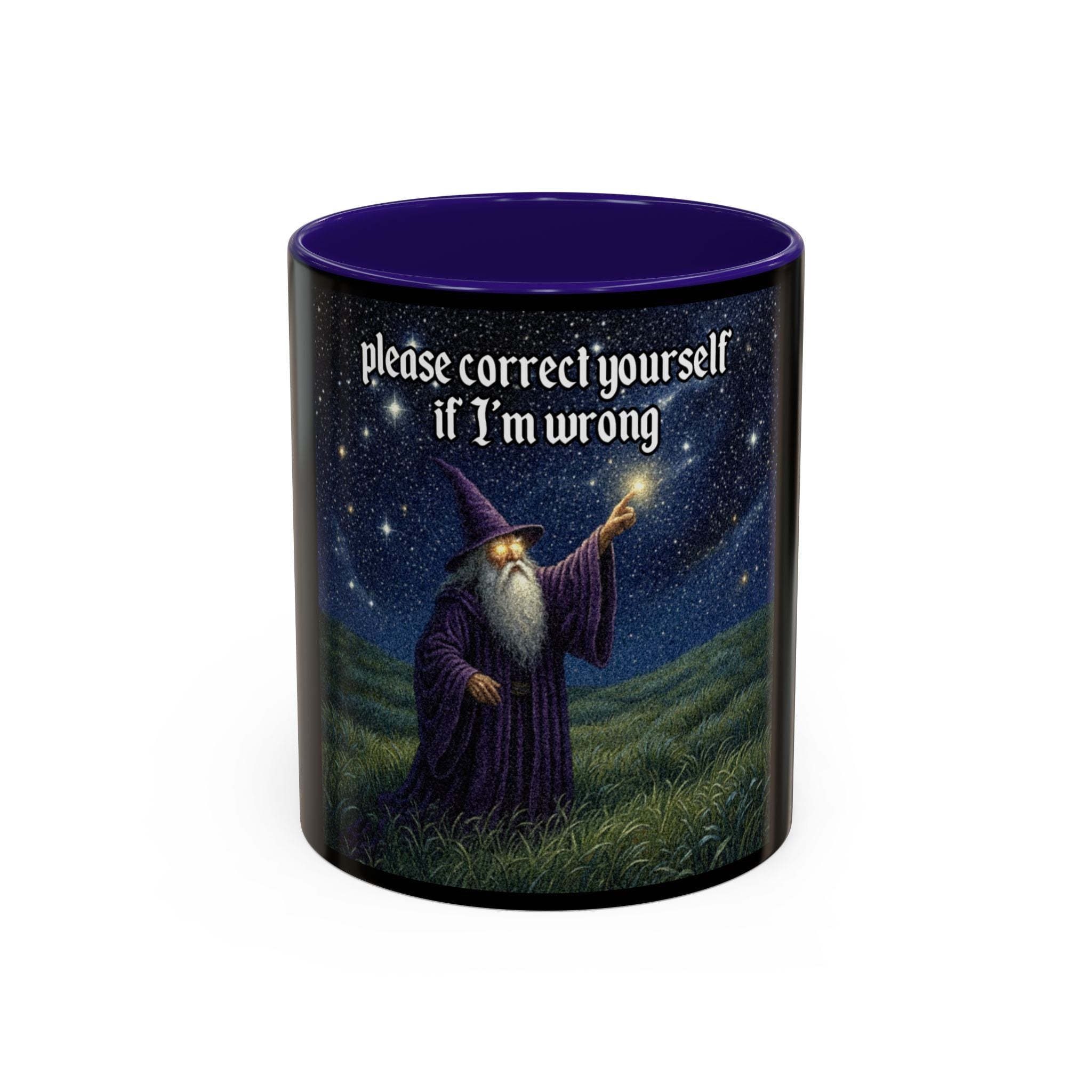 “Please correct yourself" (11oz/15oz) Galactic Wizard Meme Mug - The Galactic Wizard Emporium - Mug