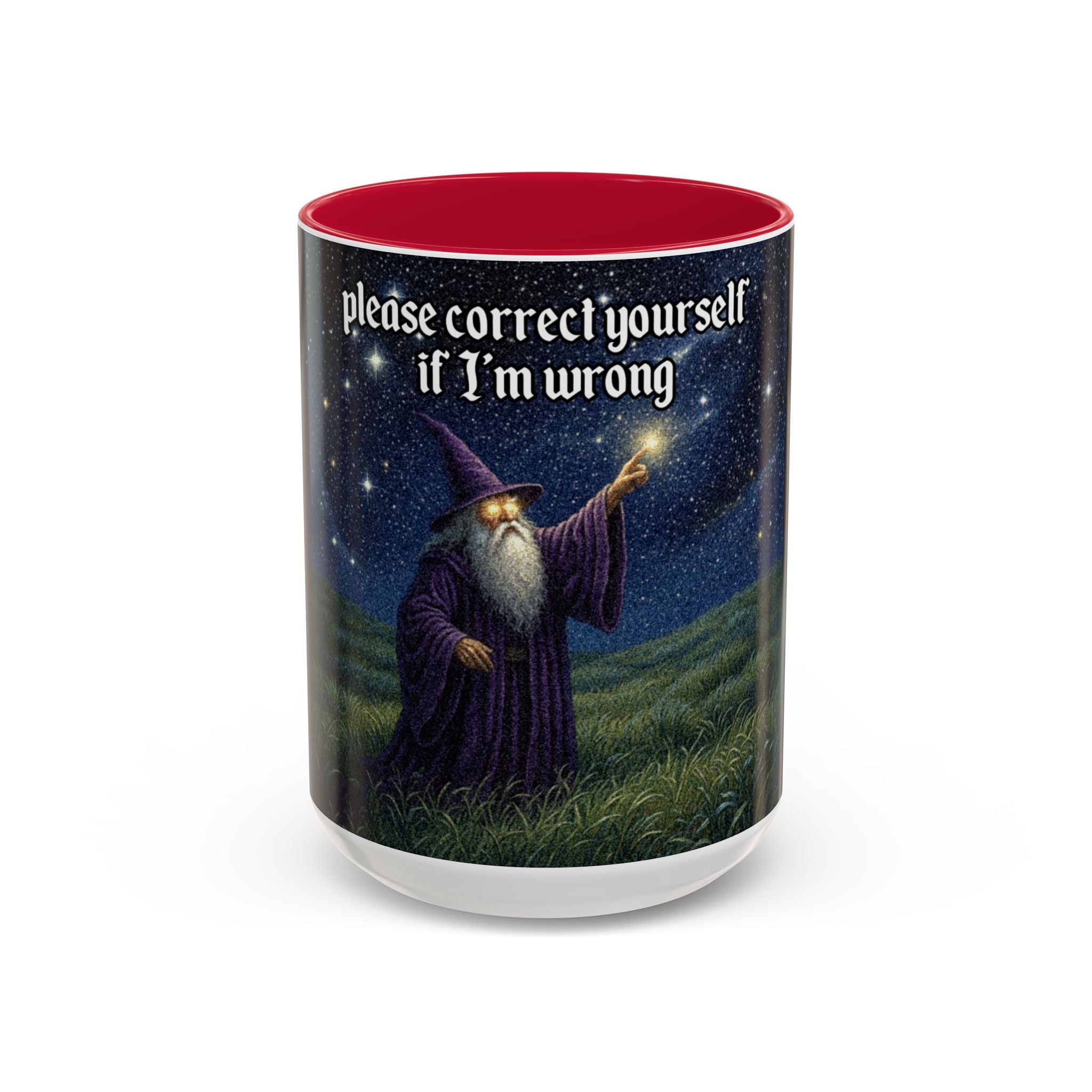 “Please correct yourself" (11oz/15oz) Galactic Wizard Meme Mug - The Galactic Wizard Emporium - Mug