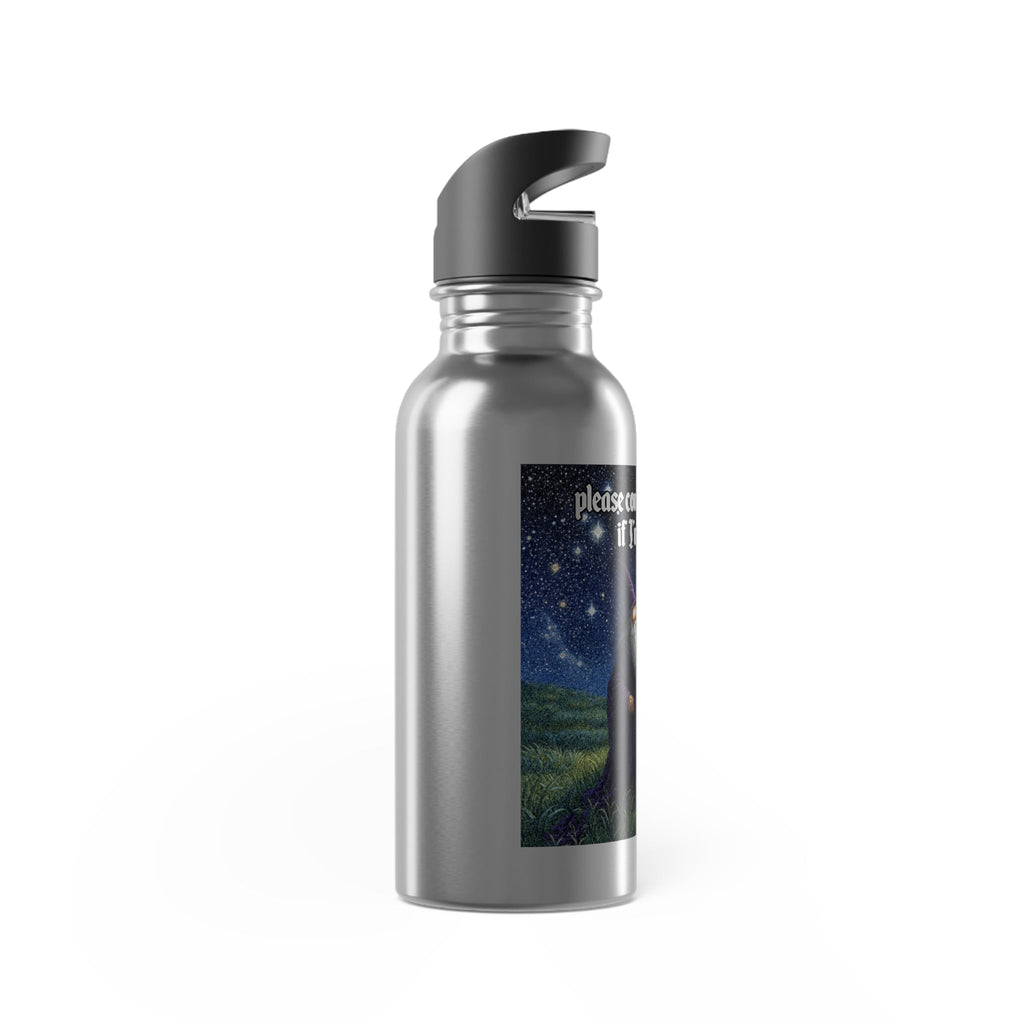 “Please correct yourself” 20oz Stainless Steel Straw Bottle Galactic Wizard - The Galactic Wizard Emporium - Mug