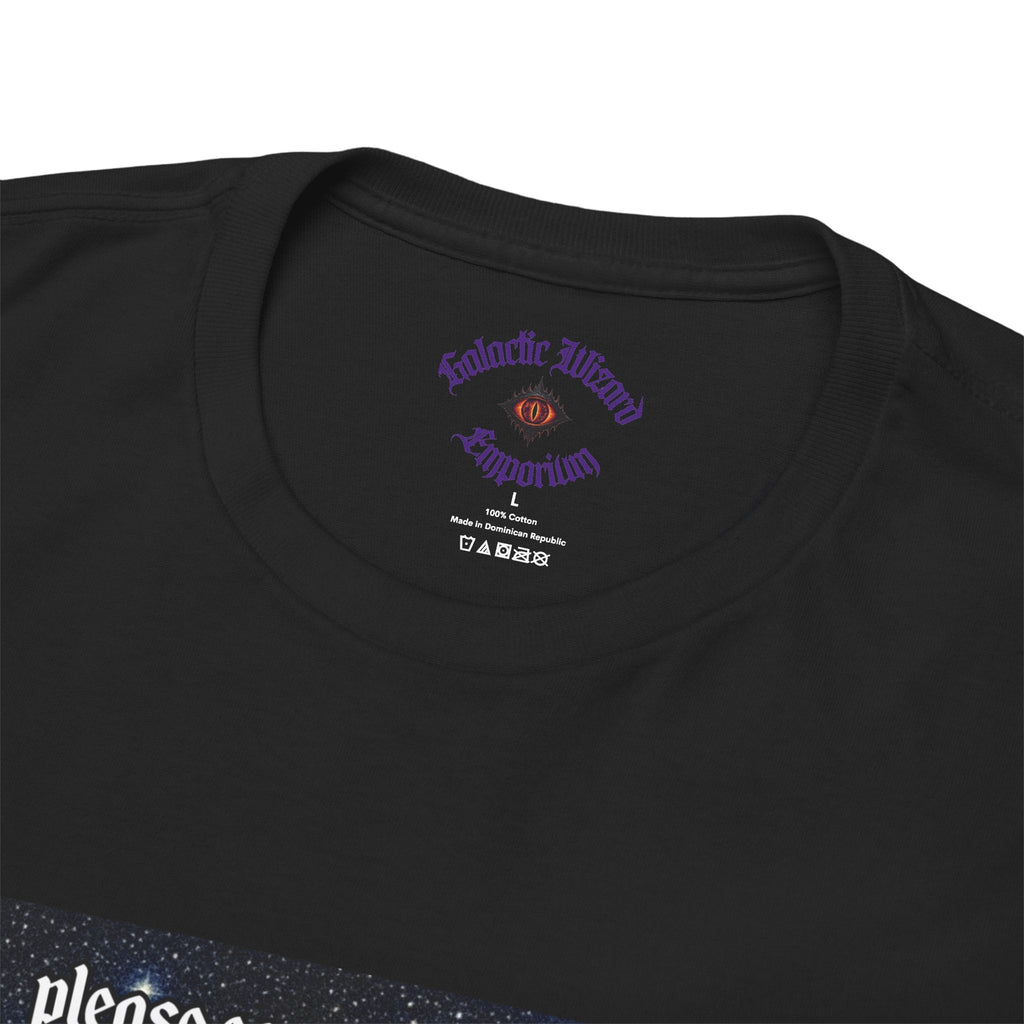 “Please Correct Yourself” Galactic Wizard Meme Heavyweight Cotton T-Shirt - The Galactic Wizard Emporium - T-Shirt