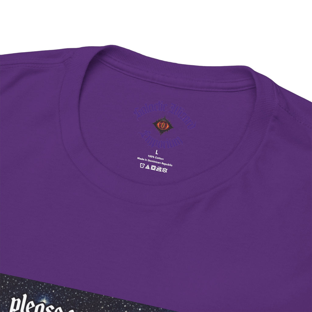 “Please Correct Yourself” Galactic Wizard Meme Heavyweight Cotton T-Shirt - The Galactic Wizard Emporium - T-Shirt