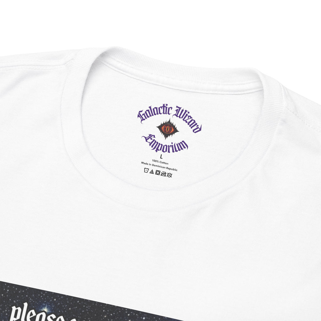 “Please Correct Yourself” Galactic Wizard Meme Heavyweight Cotton T-Shirt - The Galactic Wizard Emporium - T-Shirt