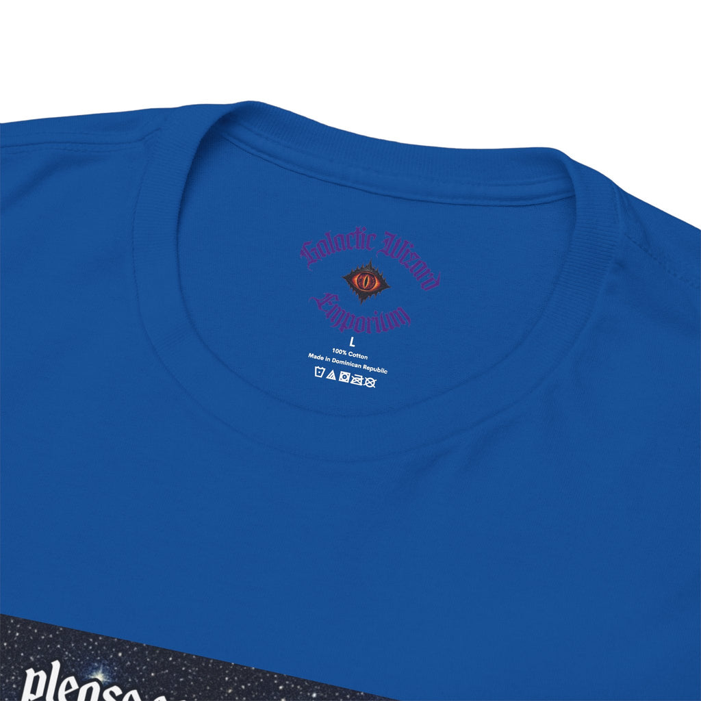 “Please Correct Yourself” Galactic Wizard Meme Heavyweight Cotton T-Shirt - The Galactic Wizard Emporium - T-Shirt
