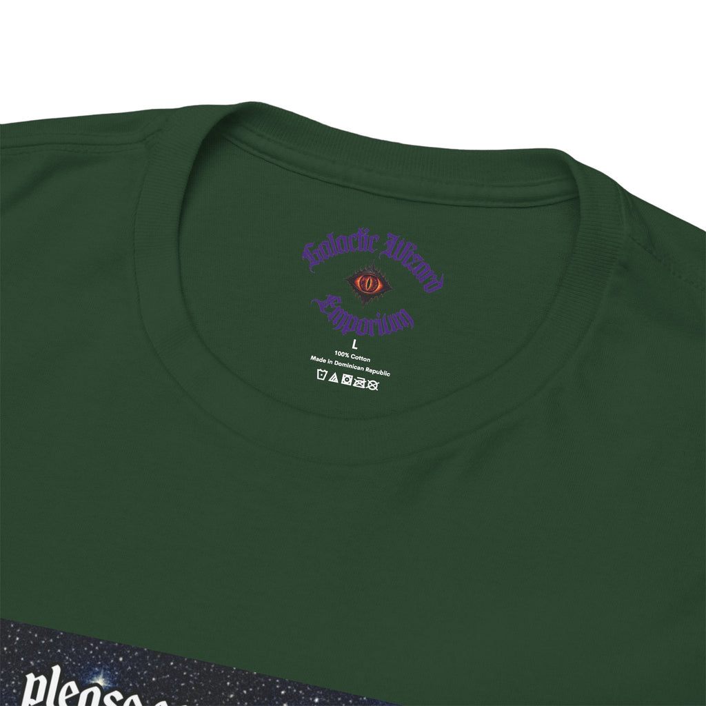 “Please Correct Yourself” Galactic Wizard Meme Heavyweight Cotton T-Shirt - The Galactic Wizard Emporium - T-Shirt