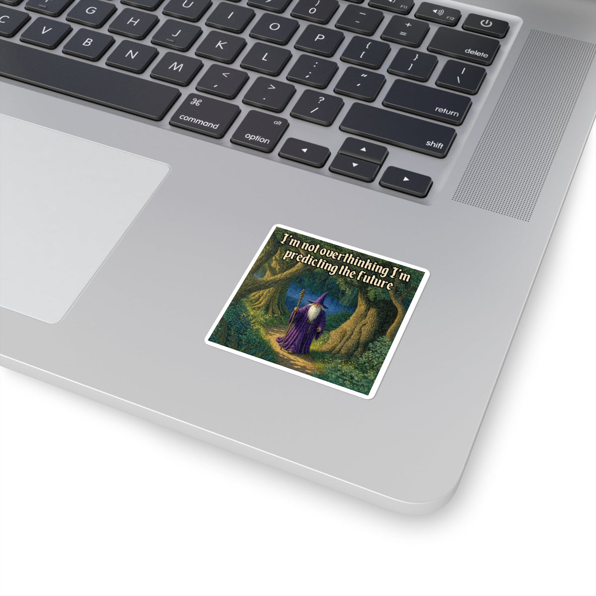 “Predicting The Futute" Galactic Wizard Meme Sticker - The Galactic Wizard Emporium - Paper products