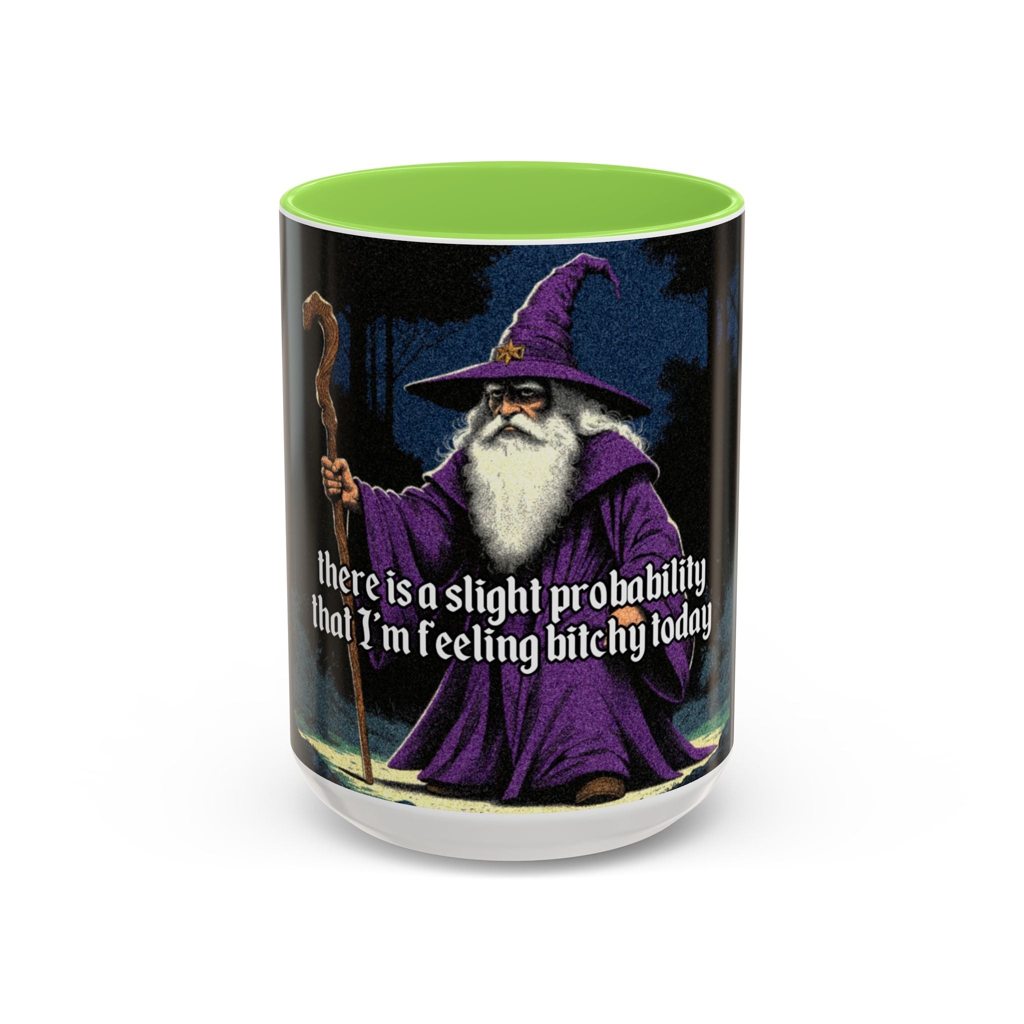 “Slight probability" (11oz/15oz) Galactic Wizard Meme Mug - The Galactic Wizard Emporium - Mug
