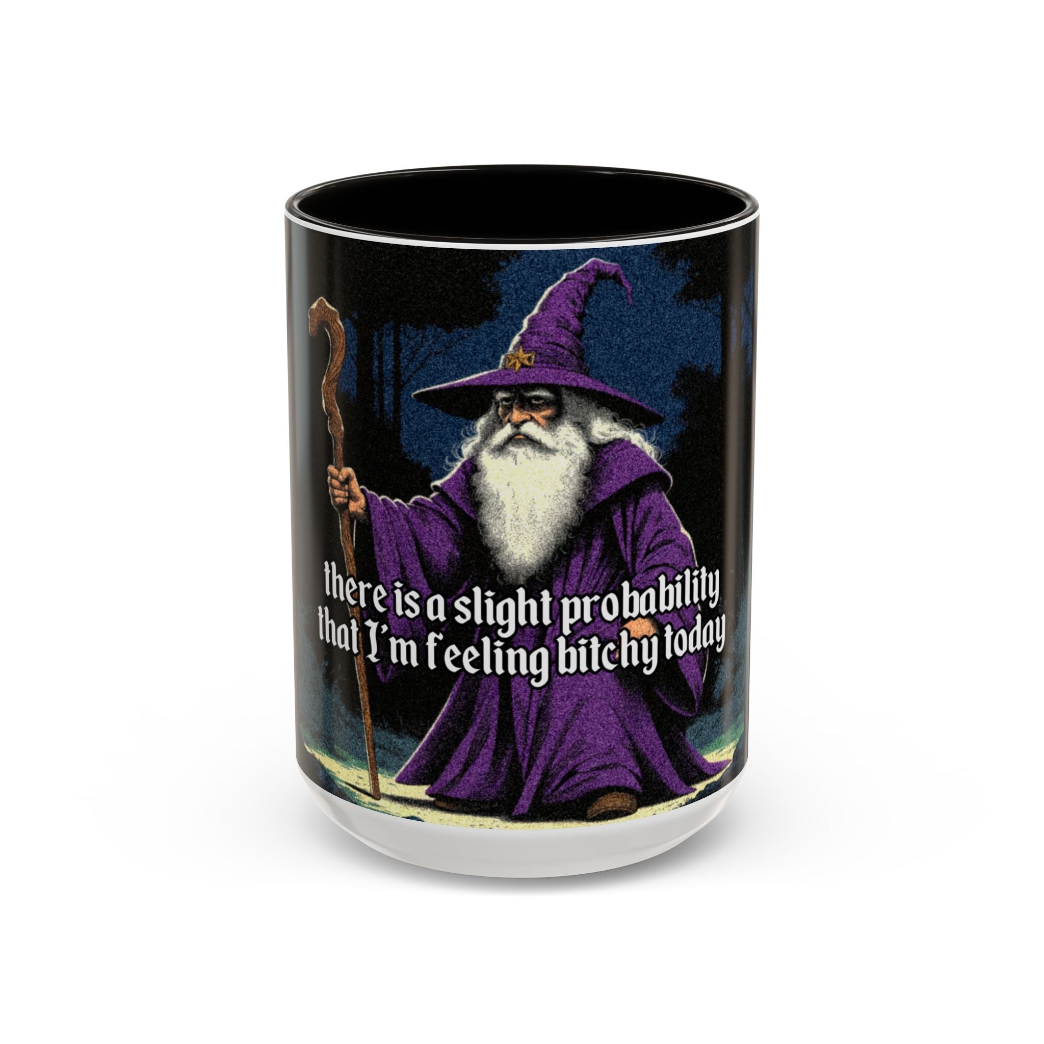 “Slight probability" (11oz/15oz) Galactic Wizard Meme Mug - The Galactic Wizard Emporium - Mug