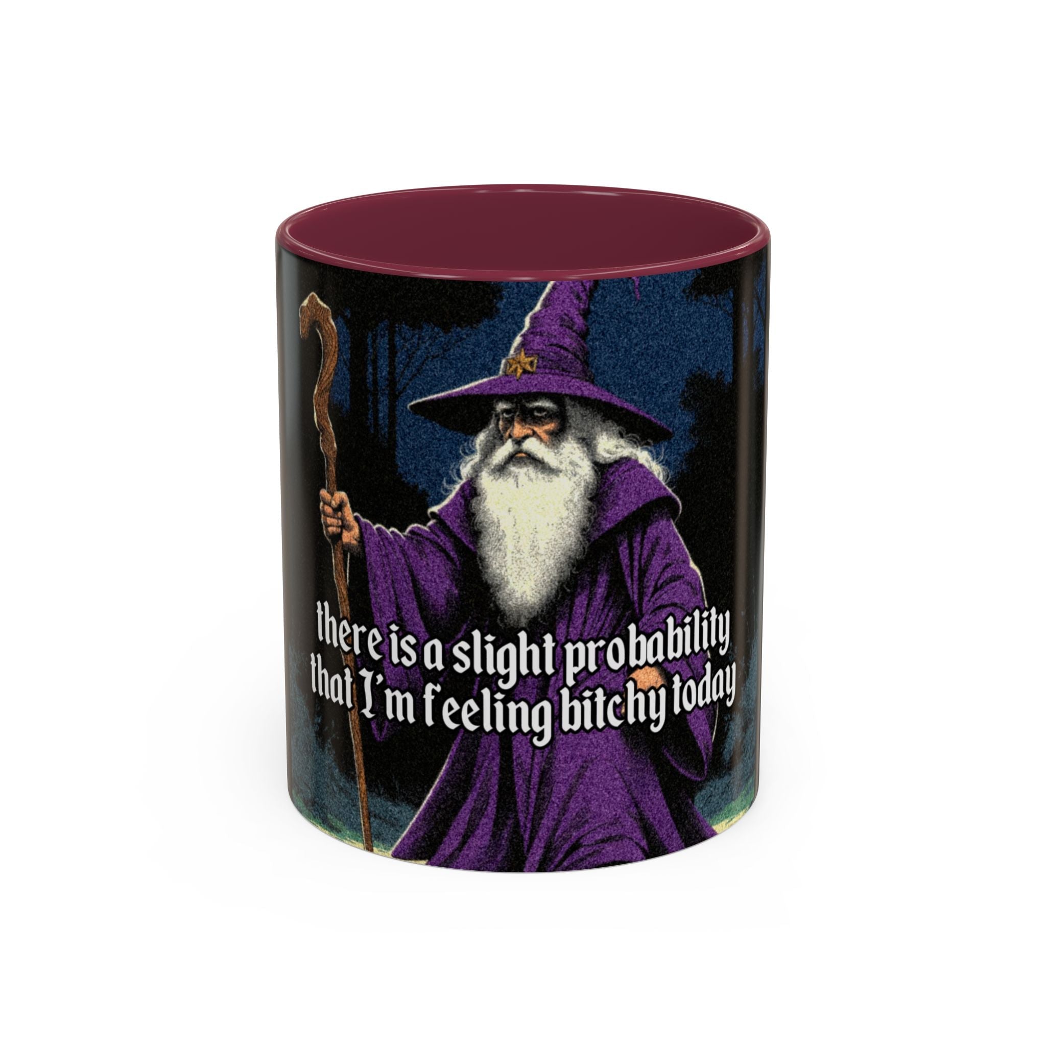 “Slight probability" (11oz/15oz) Galactic Wizard Meme Mug - The Galactic Wizard Emporium - Mug