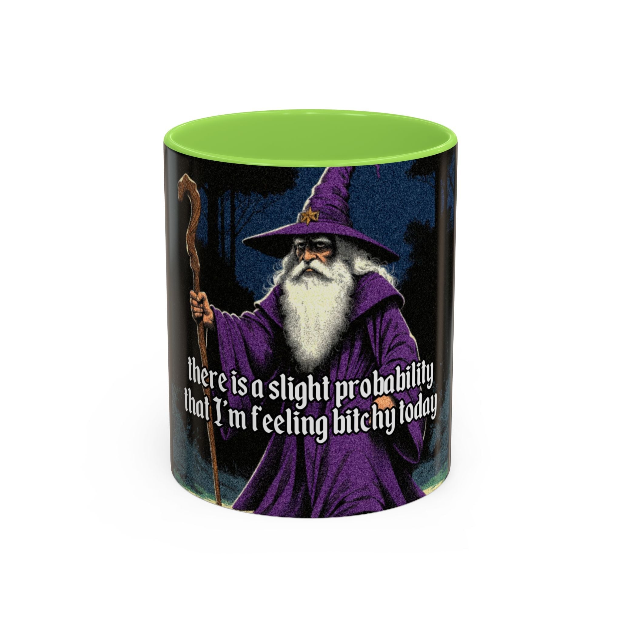 “Slight probability" (11oz/15oz) Galactic Wizard Meme Mug - The Galactic Wizard Emporium - Mug
