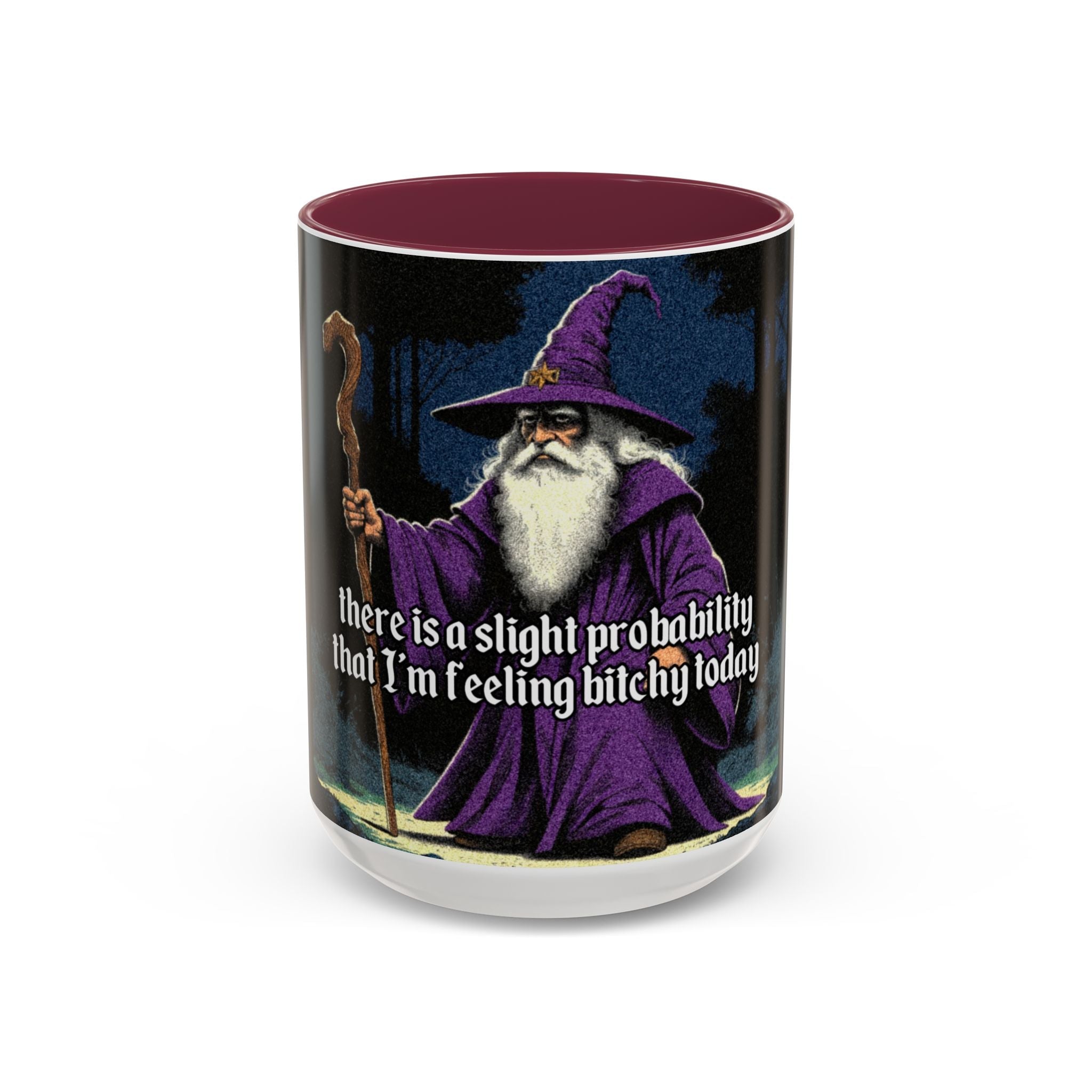 “Slight probability" (11oz/15oz) Galactic Wizard Meme Mug - The Galactic Wizard Emporium - Mug