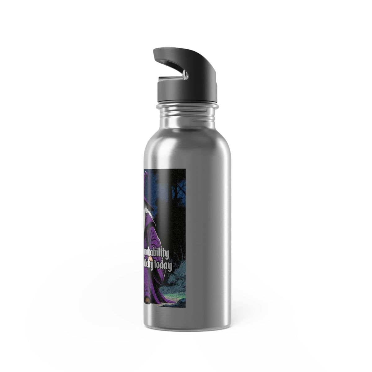 “Slight probability” 20oz Stainless Steel Straw Bottle Galactic Wizard - The Galactic Wizard Emporium - Mug