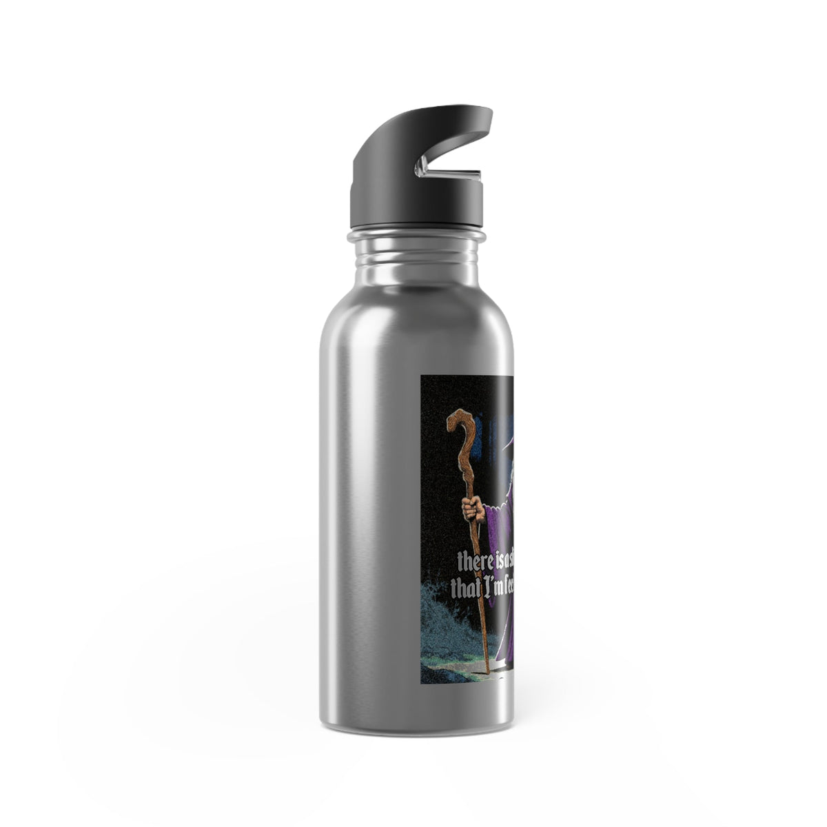 “Slight probability” 20oz Stainless Steel Straw Bottle Galactic Wizard - The Galactic Wizard Emporium - Mug