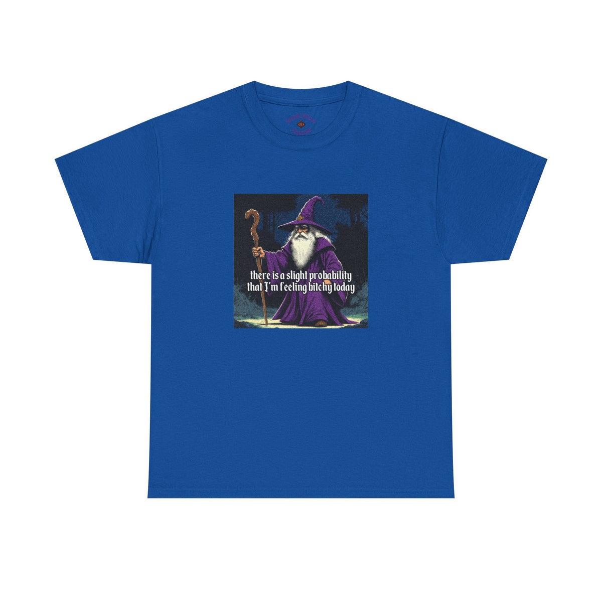 “Slight probability” Galactic Wizard Meme Heavyweight Cotton T-Shirt - The Galactic Wizard Emporium - T-Shirt