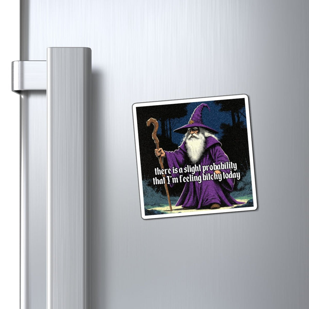 “Slight probability” Galactic Wizard Meme Magnet - The Galactic Wizard Emporium - Paper products
