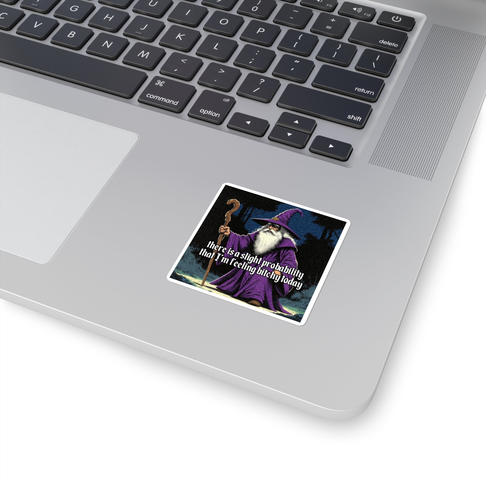 “Slight probability" Galactic Wizard Meme Sticker - The Galactic Wizard Emporium - Paper products
