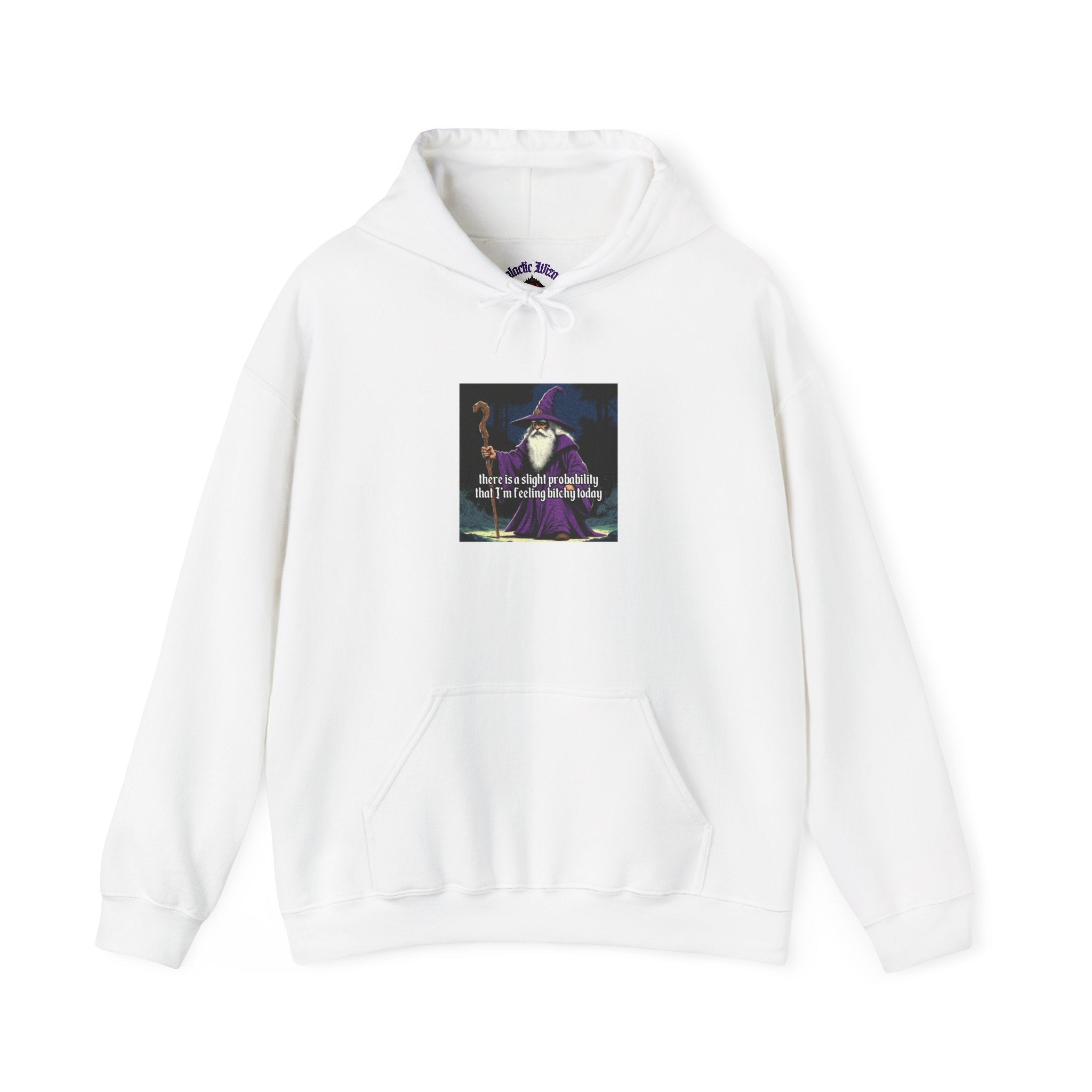 “Slight probability” Galactic Wizard Meme Unisex Hooded Sweatshirt - The Galactic Wizard Emporium - Hoodie