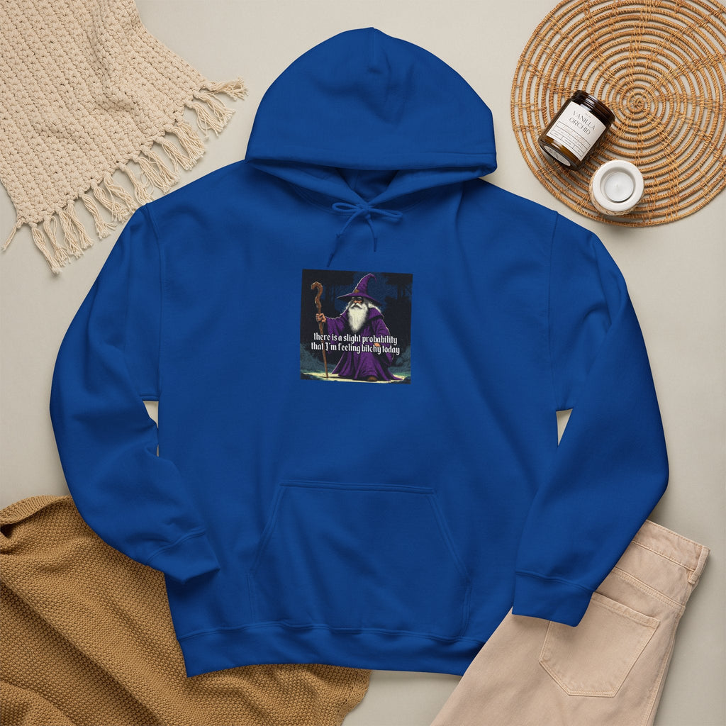 “Slight probability” Galactic Wizard Meme Unisex Hooded Sweatshirt - The Galactic Wizard Emporium - Hoodie