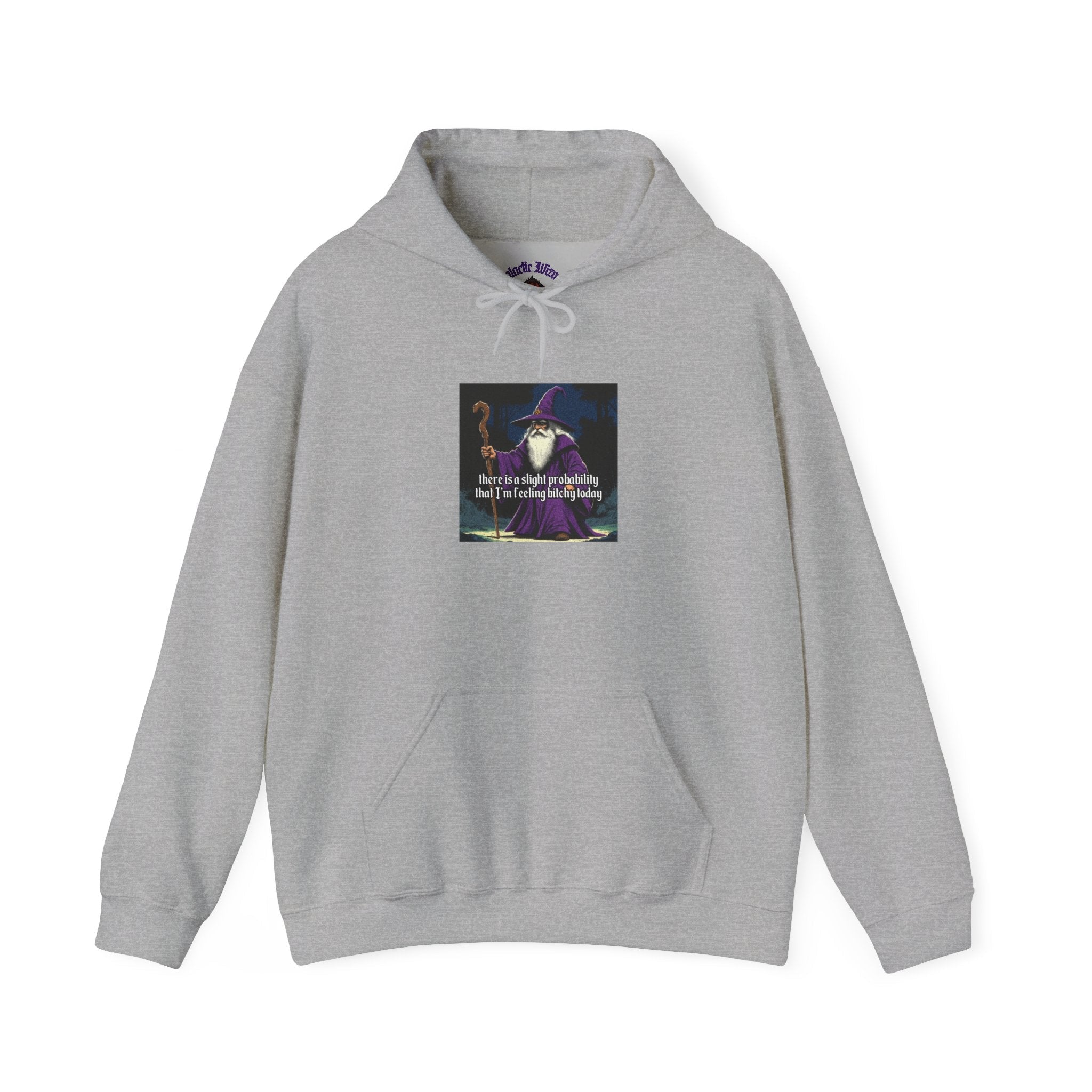 “Slight probability” Galactic Wizard Meme Unisex Hooded Sweatshirt - The Galactic Wizard Emporium - Hoodie