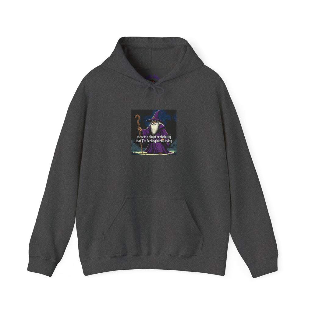 “Slight probability” Galactic Wizard Meme Unisex Hooded Sweatshirt - The Galactic Wizard Emporium - Hoodie