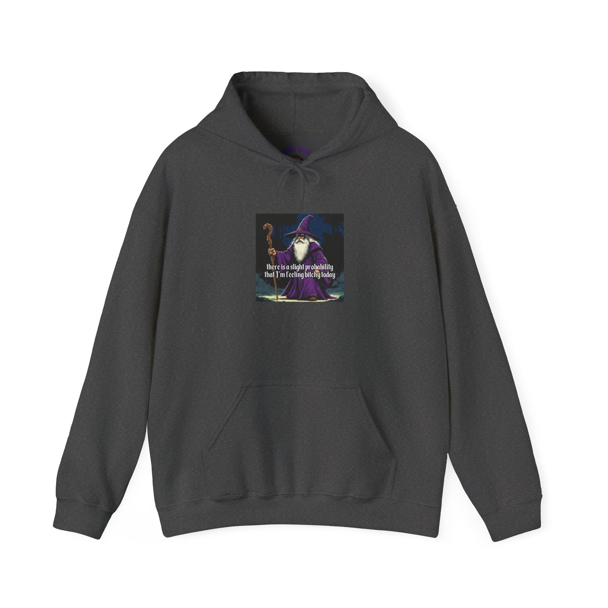 “Slight probability” Galactic Wizard Meme Unisex Hooded Sweatshirt - The Galactic Wizard Emporium - Hoodie