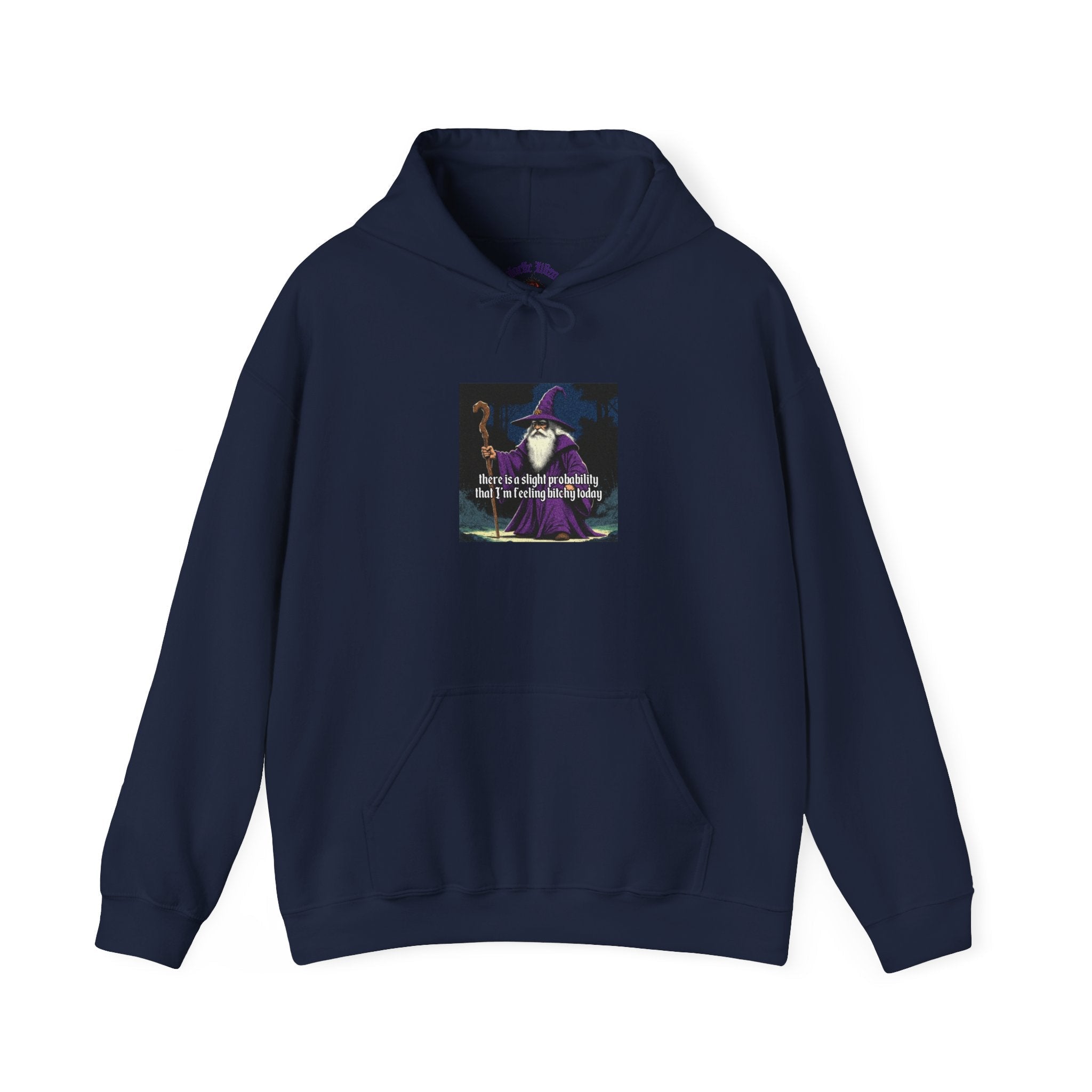 “Slight probability” Galactic Wizard Meme Unisex Hooded Sweatshirt - The Galactic Wizard Emporium - Hoodie