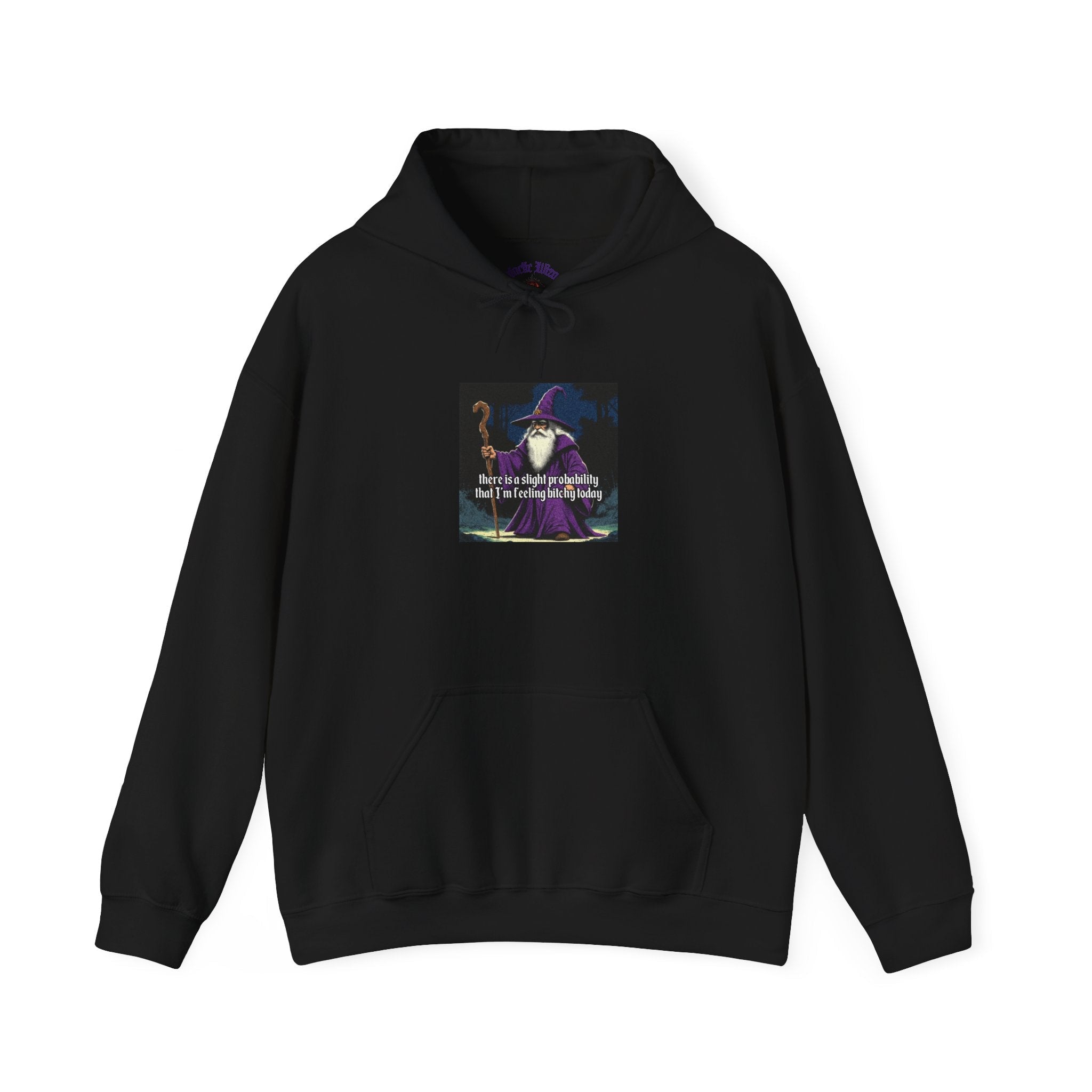“Slight probability” Galactic Wizard Meme Unisex Hooded Sweatshirt - The Galactic Wizard Emporium - Hoodie